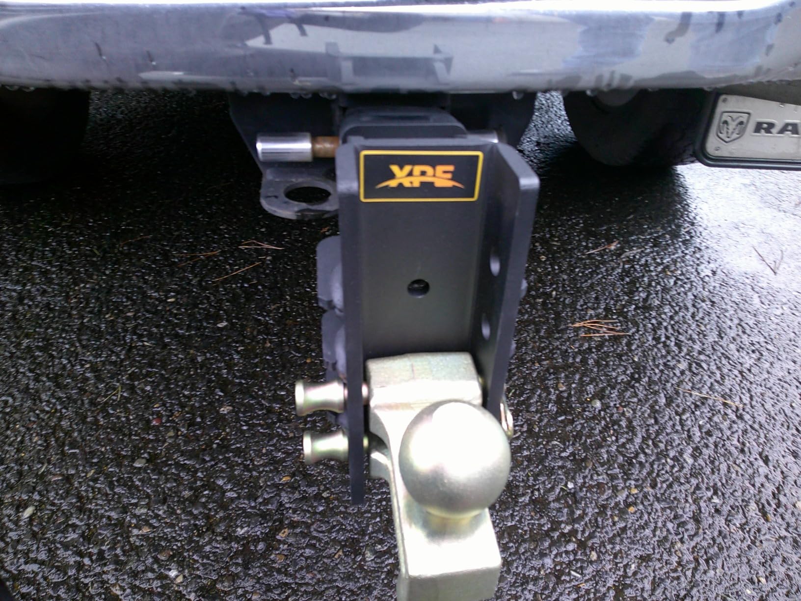 XPE Adjustable Trailer Hitch Fits 2.5-Inch Receiver, 6-Inch Drop/Rise, 2