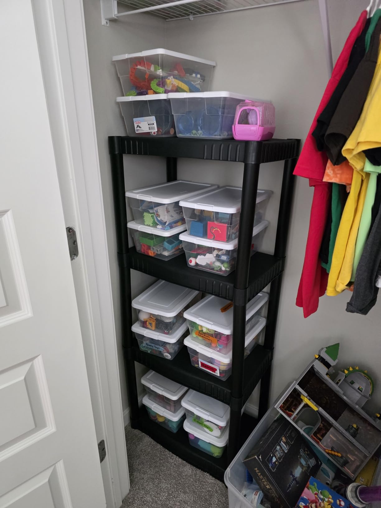 Plano 5-Shelf Extra Heavy Duty Plastic Storage Shelves, 72.5