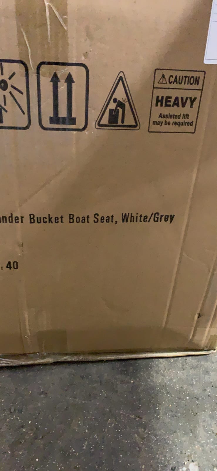 Seamander Boat Captain Chair, 10 Colors Options, Integral Rotomolded Frame, Premium EPDM Foam customer photo 1