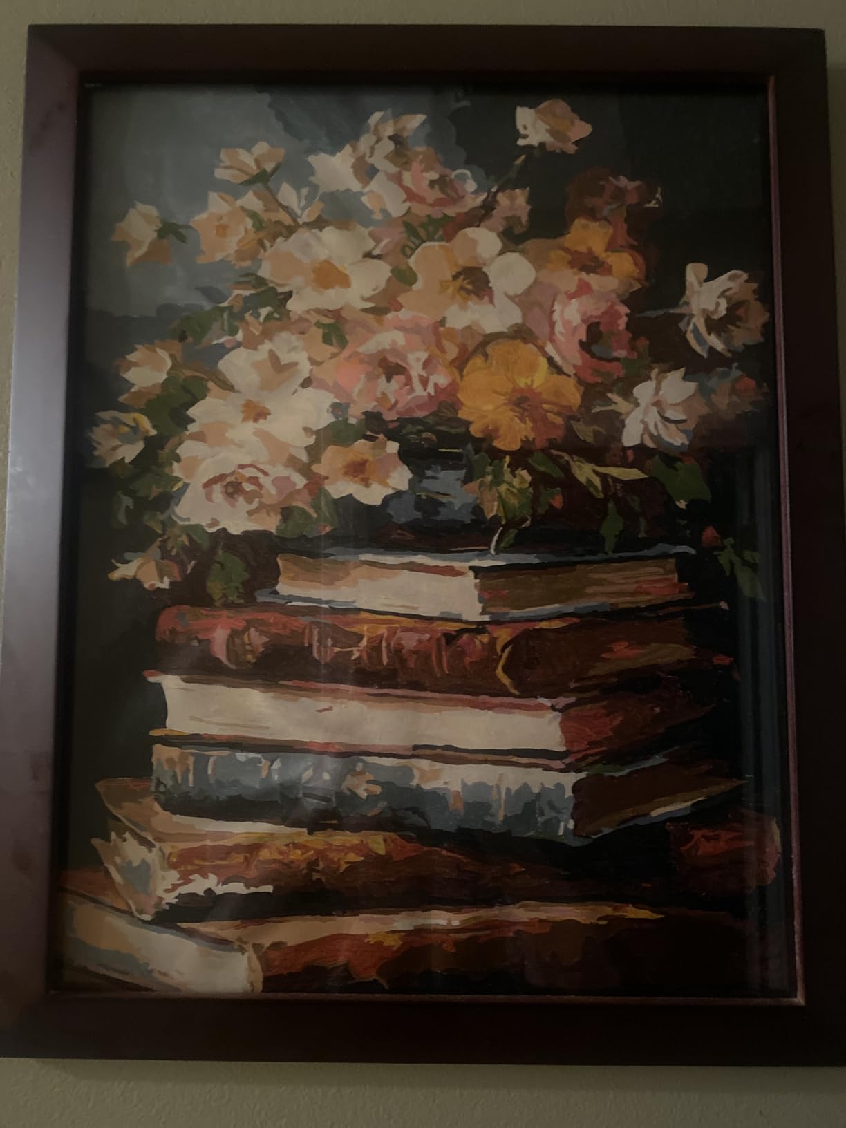Mountain Paint by Numbers for Adults - Landscape Paint by Number on Canvas customer photo 2