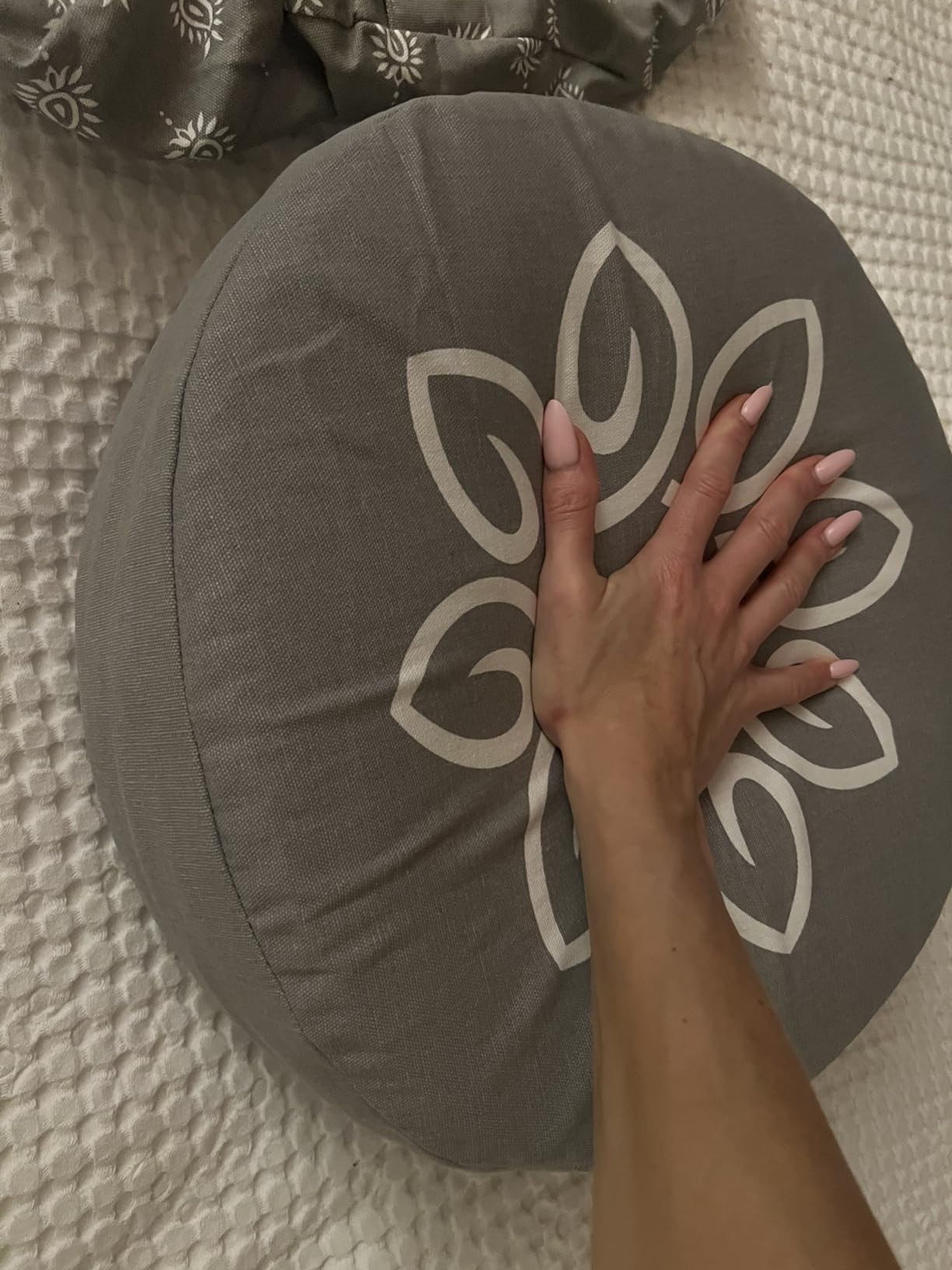 Y O Gayo Meditation Cushion and Floor Pillow customer photo 2