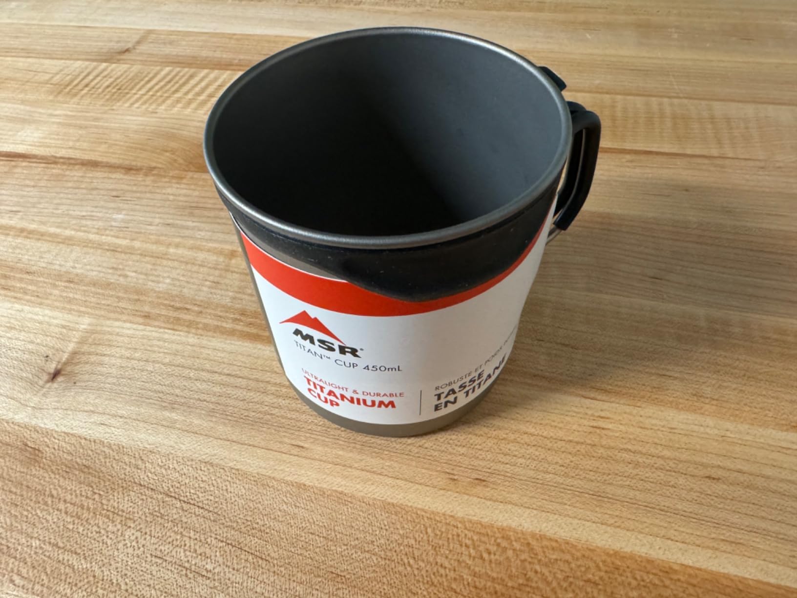 MSR Titan Ultralight Titanium Camping Cup customer photo 2