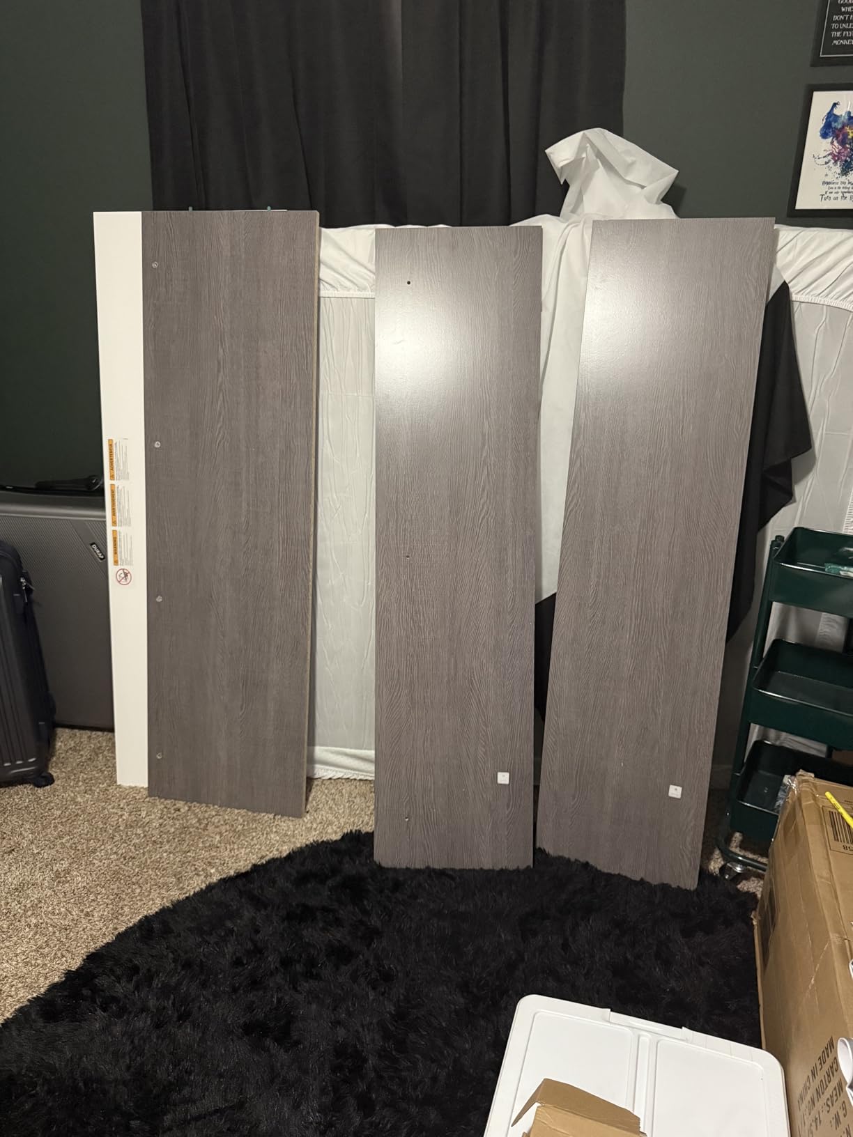 Bestar Queen Murphy Bed, White, Claremont, 65W | Dual piston mechanism; for guest room or multipurpose space customer photo 2
