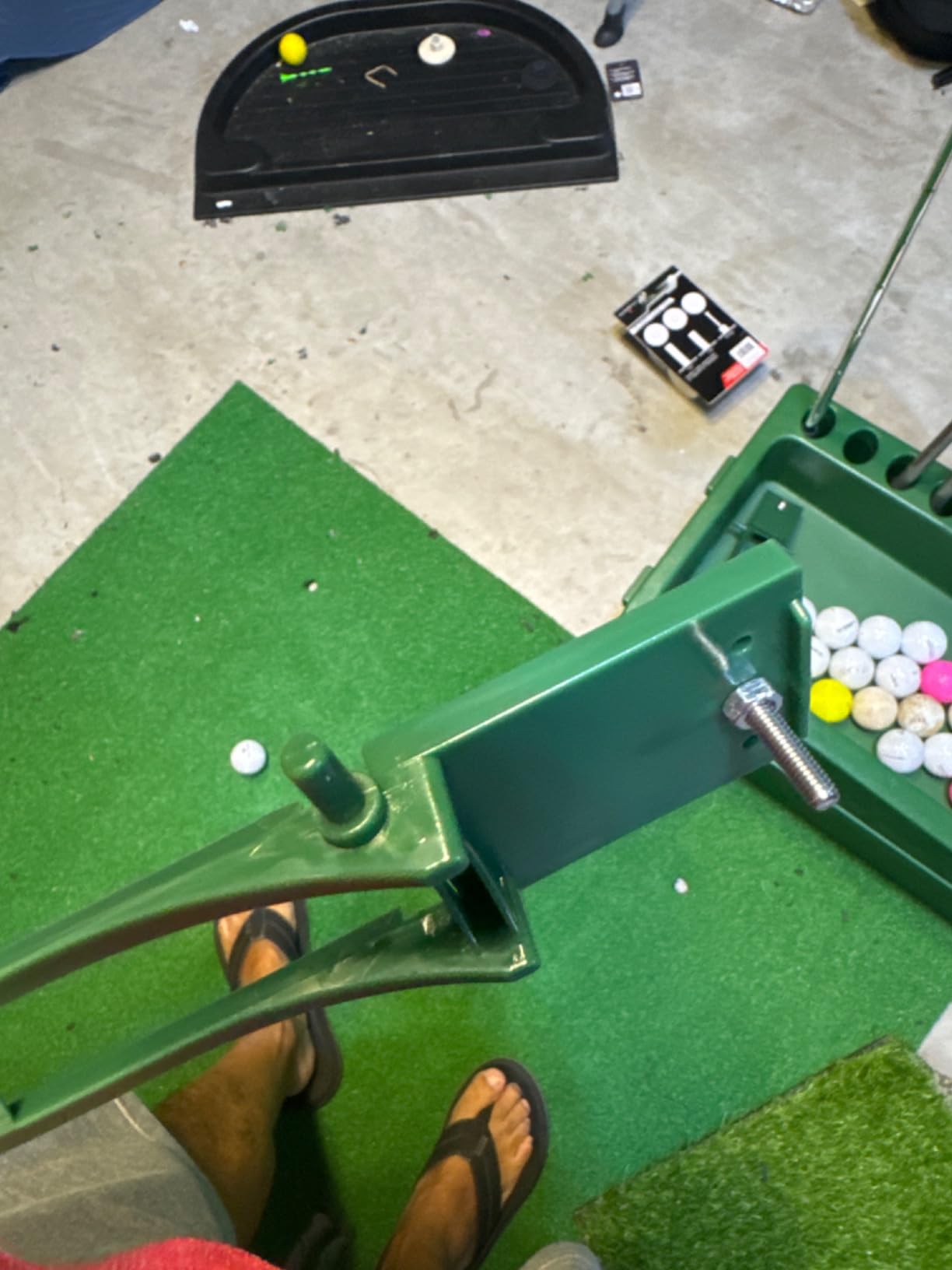 JJM Golf Balls Automatic Driver for Indoor Simulators and Golf Driving Range Teeing Machines customer photo 2