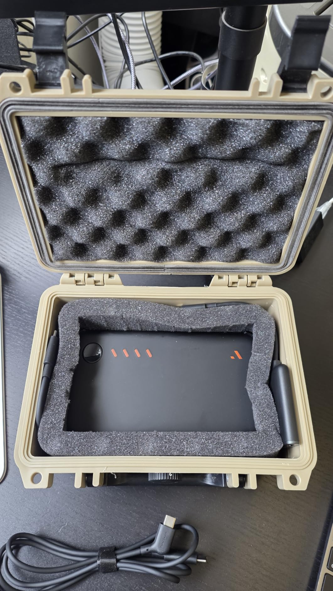 MEIJIA Portable All Weather IP67 Waterproof Protective Case, Hard Case,Camera Case With Customizable Foam,Fit Use of Drones, Cameras,Equipments, 8.12