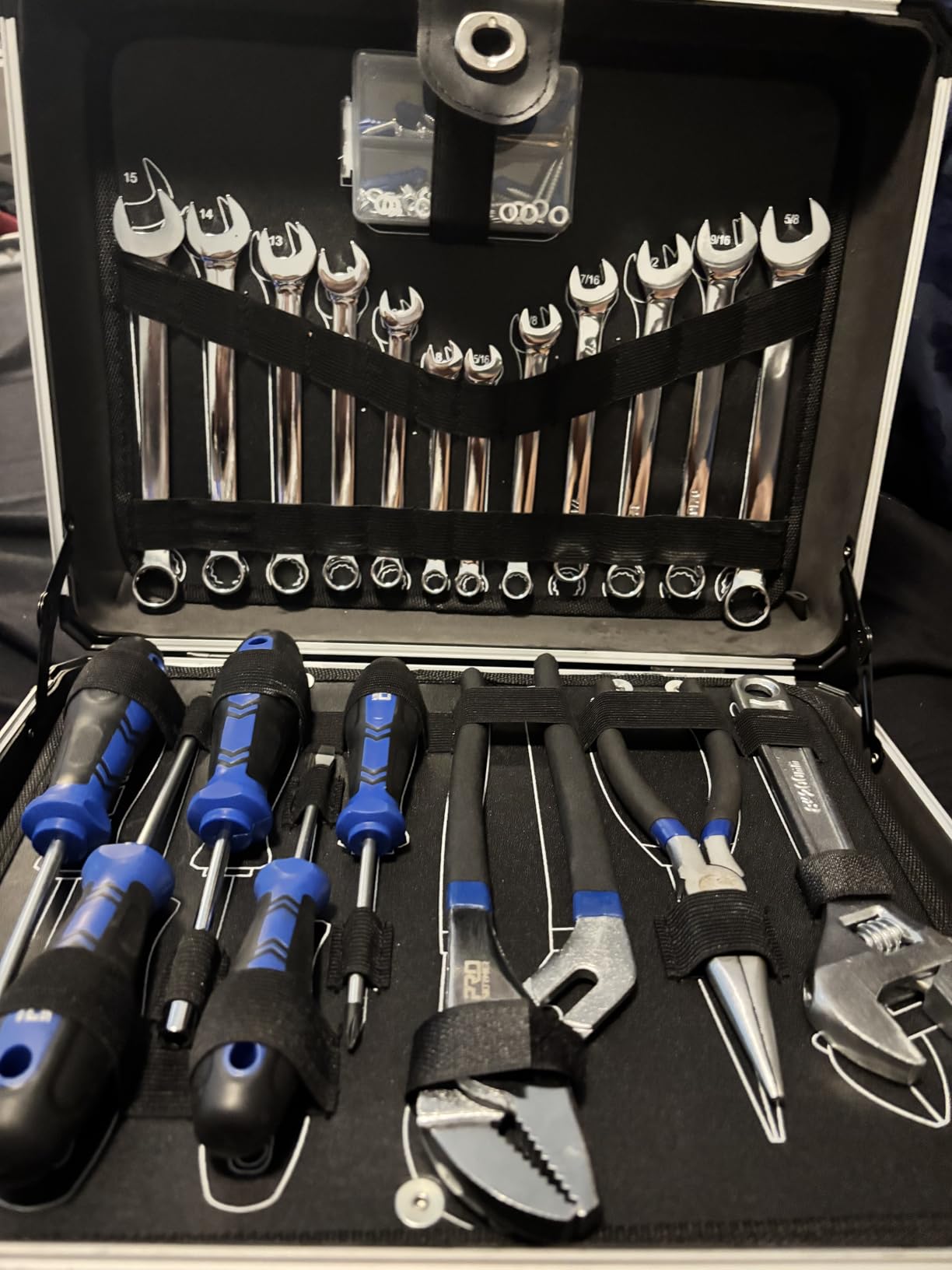 Prostormer 240-Pieces Mechanic Tool Set with Aluminium Tool Box | SAE and Metric Sizes, Chrome-Vanadium Steel, Universal Household and Auto Repair Tool Kit customer photo 2