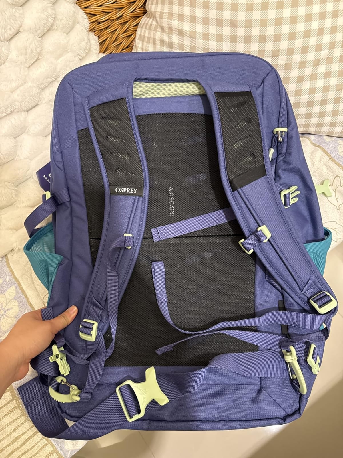 Osprey Daylite 44L Carry-On Travel Pack, Black OS | travel backpack, carry on bag, laptop sleeve, personal item, carry on travel, flight friendly customer photo 1