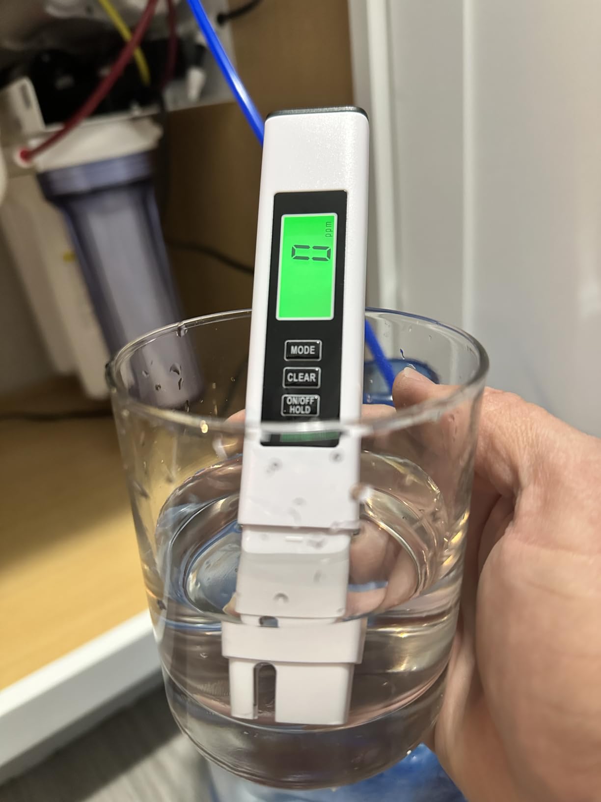iSpring RCC1DP Tankless RO/DI System - 5-Stage, 150 GPD with Pump | Built-in pump boosts efficiency in low water pressure. 0 TDS pure water. Space-saving tankless. Ideal for tanks, labs. customer photo 2