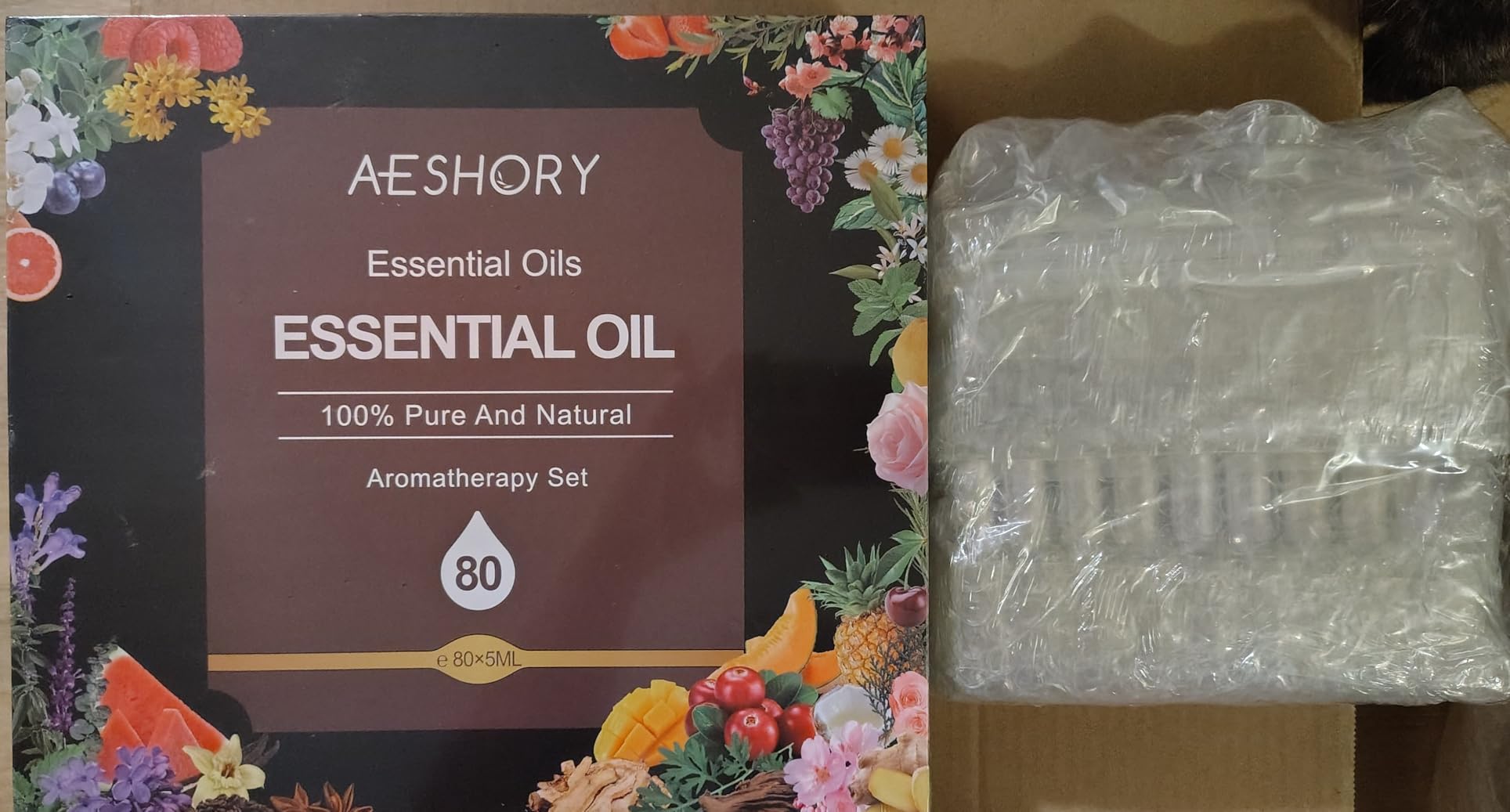 Essential Oil Set 80 Pcs, 100% Natural Essential Oils Kit, Perfect for Diffuser, Humidifier, Massage, Soap, Candle Bath Bombs Making, 80 * 5ML(0.17oz), Valentine's Gift for Lover customer photo 1
