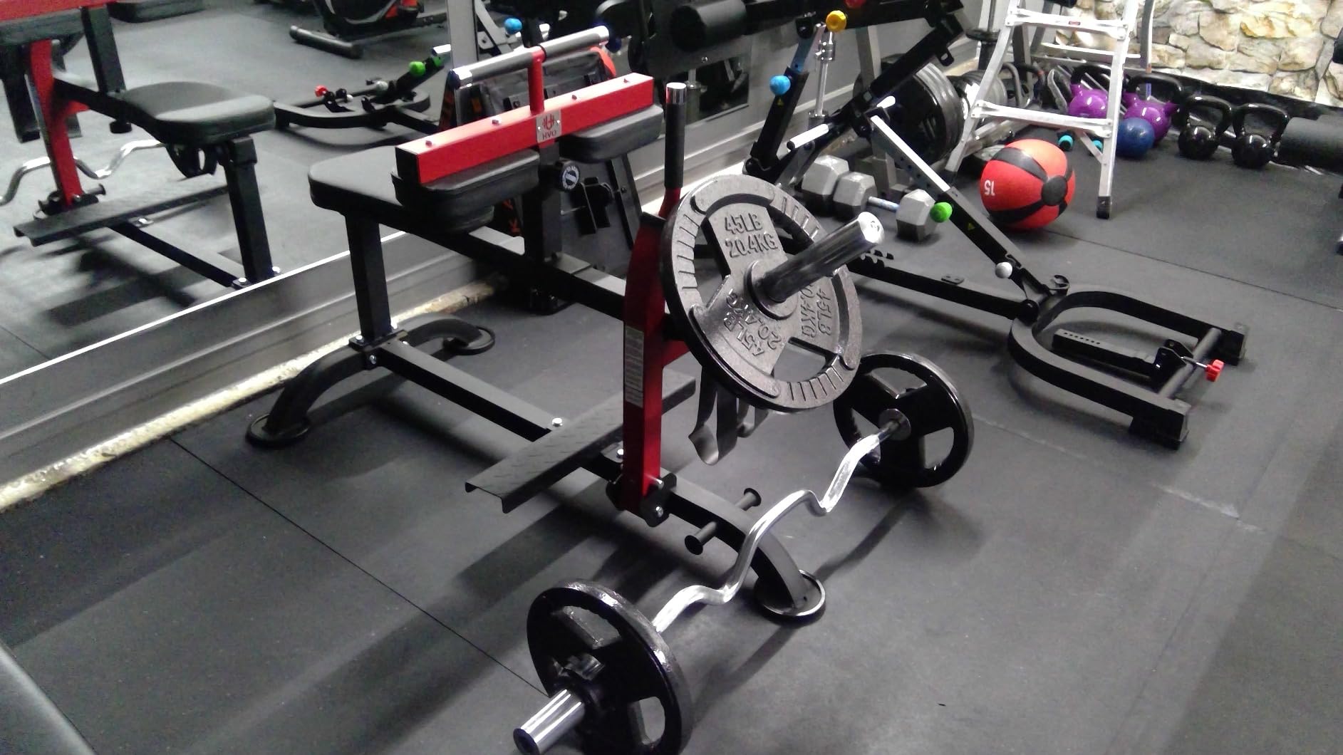 HVO Seated Calf Raise Machine, Dual Resistance System 660LBS | Adjustable Leg Pad, 2