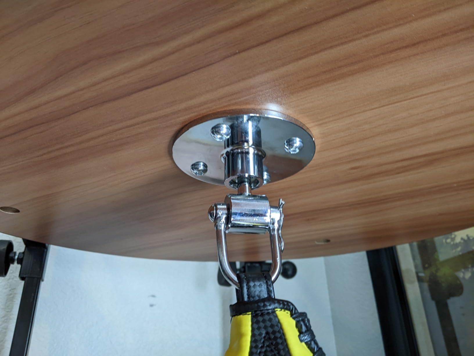 Houseables Speed Bag Platform, Swivel Ball, Wall Mount Stand, Adjustable Height, Training Equipment customer photo 2