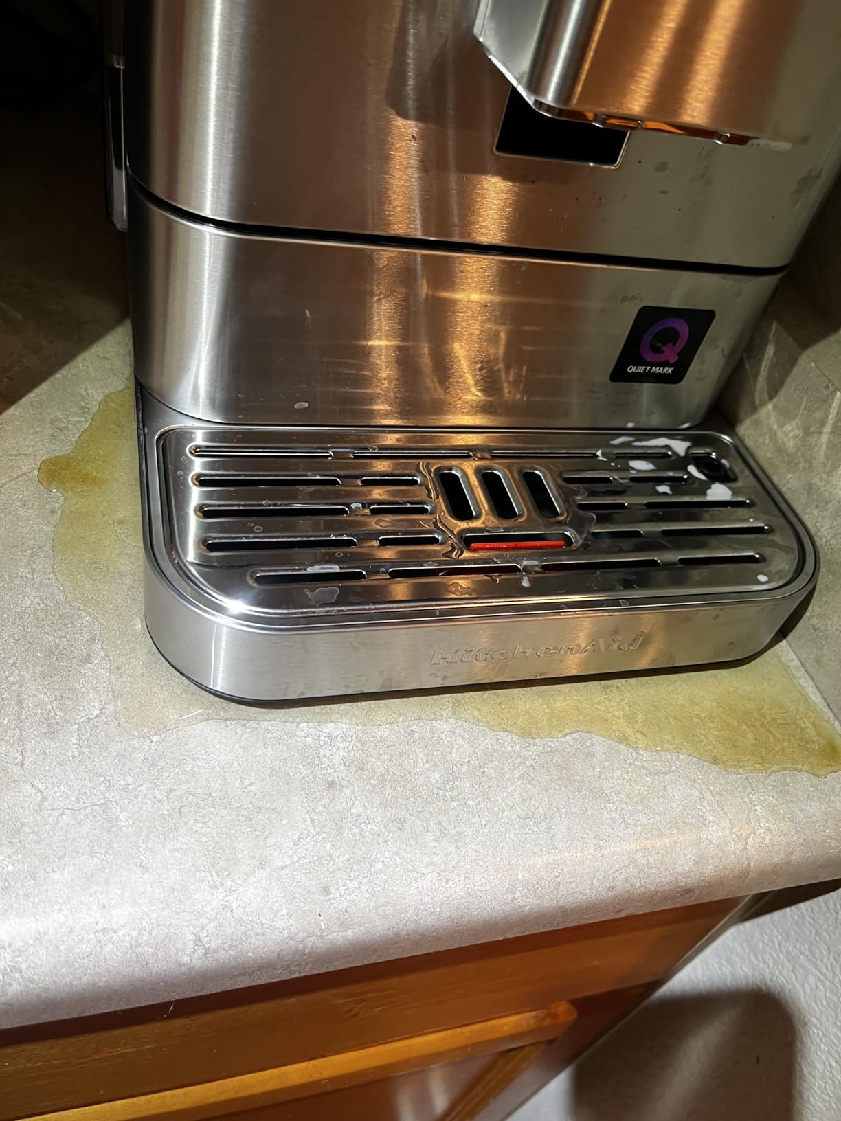 KitchenAid Fully Automatic Espresso Machine KF6, KES8556, Stainless Steel | Makes Americano, Latte, Cappuccino, And More, Built-In Grinder with Smart Dosing, Removable Bean Hopper, Metal Clad design customer photo 2