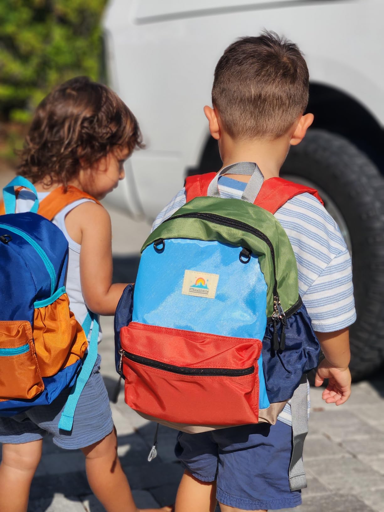 STEAMEDBUN Backpack Leash for Toddlers 1-3: Baby Backpack with Leash for Boys Girls - Anti-Lost Harness for Walking customer photo 1