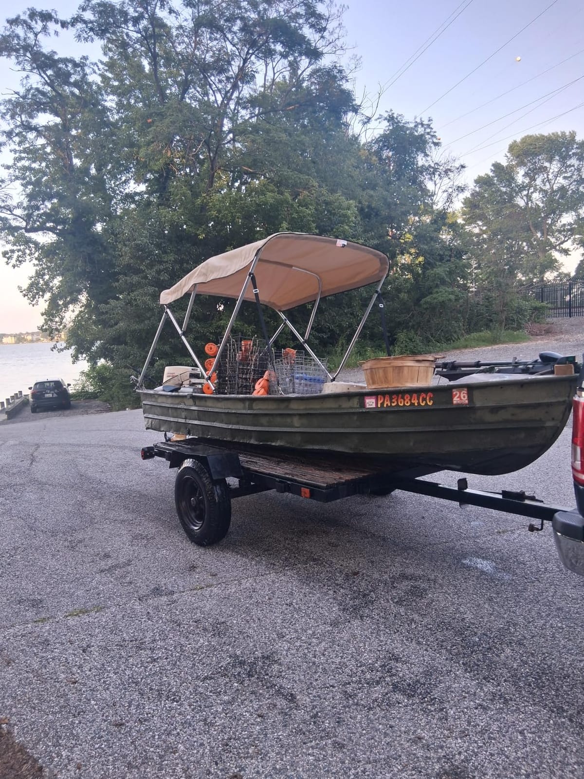 KEMIMOTO Bimini Top for Boat, Bimini Tops Cover 600D Marine Grade Canvas Boat Canopy with 6ft Length 54 in - 96 in Width 46 in Height, Includes Mounting Hardware, Straps Rear Support Poles customer photo 2
