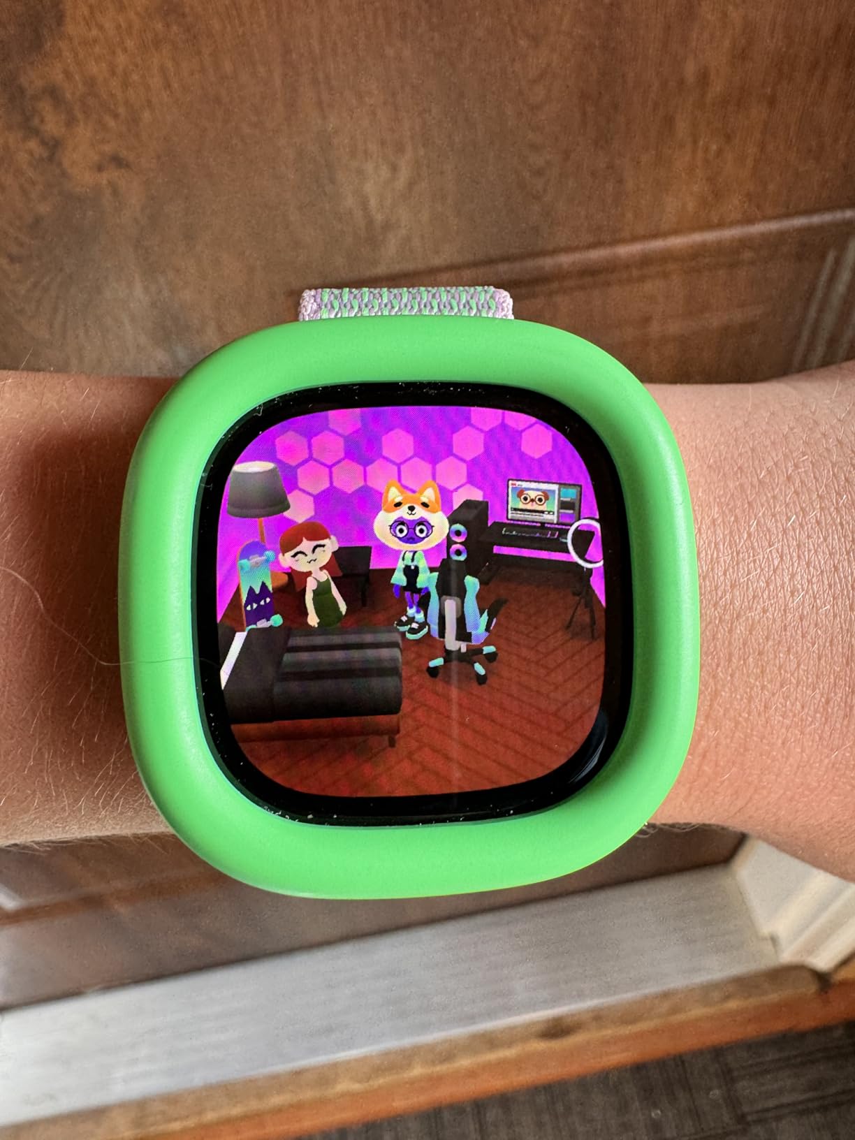 Fitbit Google Ace LTE - Kids Smartwatch with Call, Message, GPS, and Activity-Based Games, Ace Pass Data Plan Required - Mild - Strange Arcade customer photo 2