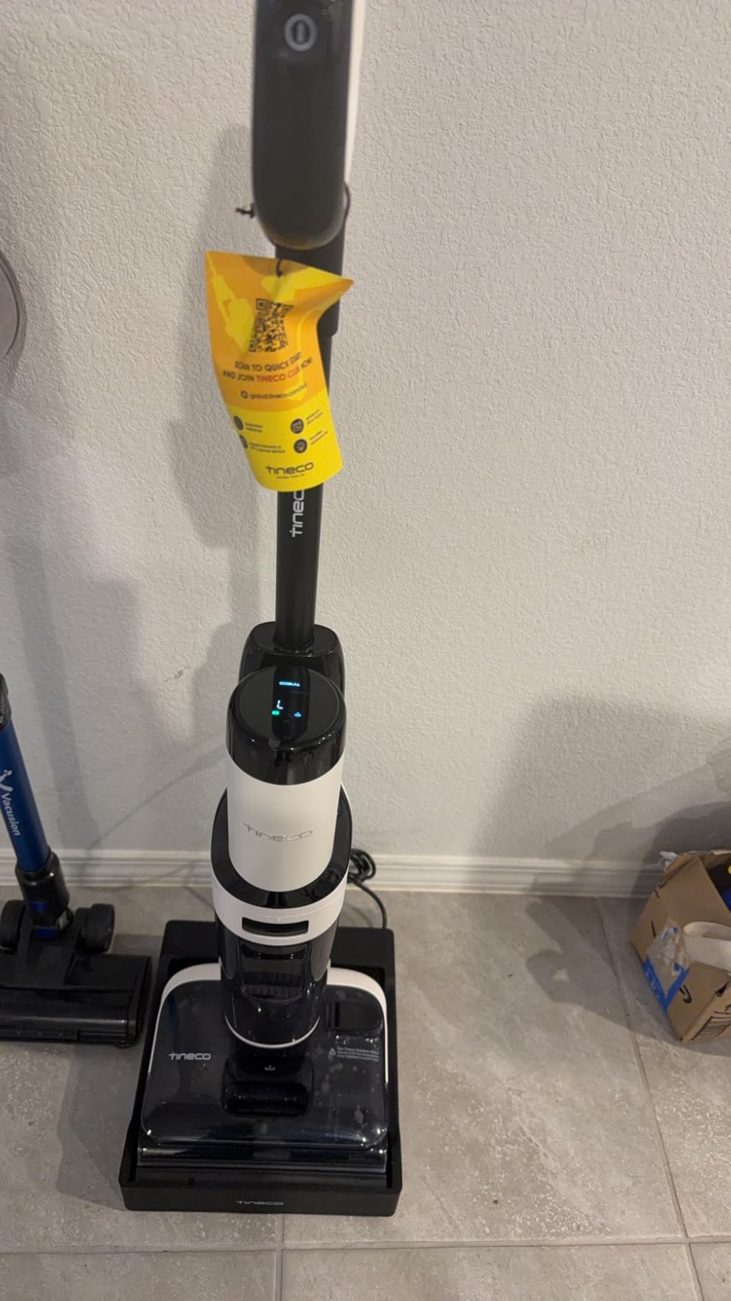 Tineco Floor ONE Stretch S6 Cordless Wet Dry Vacuum Cleaner, 180 degree Lay-Flat Smart Vacuum Mop, 40 Minutes Long Runtime 158 degree Flashdry Self-Cleaning, Dual-Sided Edge Cleaning Lightweight Floor Cleaner customer photo 1