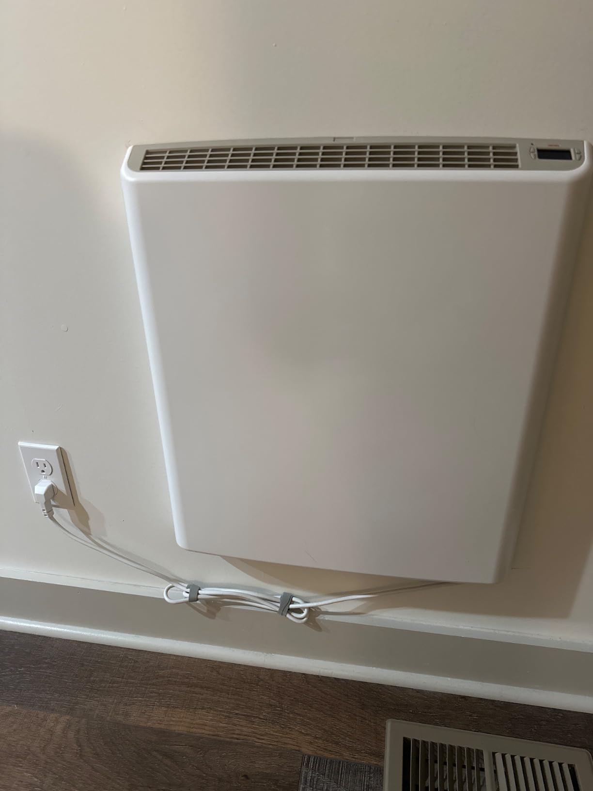 Smart Envi Wi-fi Plug-in Electric Wall Heater - Energy Efficient Smart Heaters for Indoor Use - App Controlled Electric Heater with Thermal Shut Off Switch - Compatible with Alexa & Google Home customer photo 2