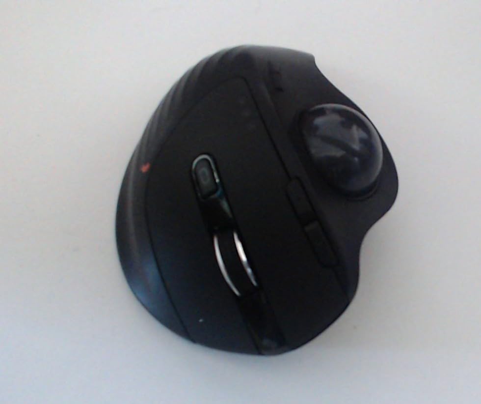 ProtoArc EM01 NL Wireless Trackball Mouse, Rechargeable Thumb Control, Gray | 0/20° Adjustable Angle to Reduce Fatigue customer photo 1