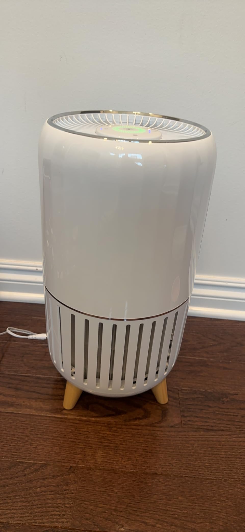 Homedics Smart Air Purifier 4-in-1 Tower for Large Rooms, Up To 1570 sq ft | True HEPA Filtration, UV-C Technology, Activated Carbon Odor Filter, Reduces Bacteria, Virus, VOCs, Wi-Fi and Voice Control customer photo 1