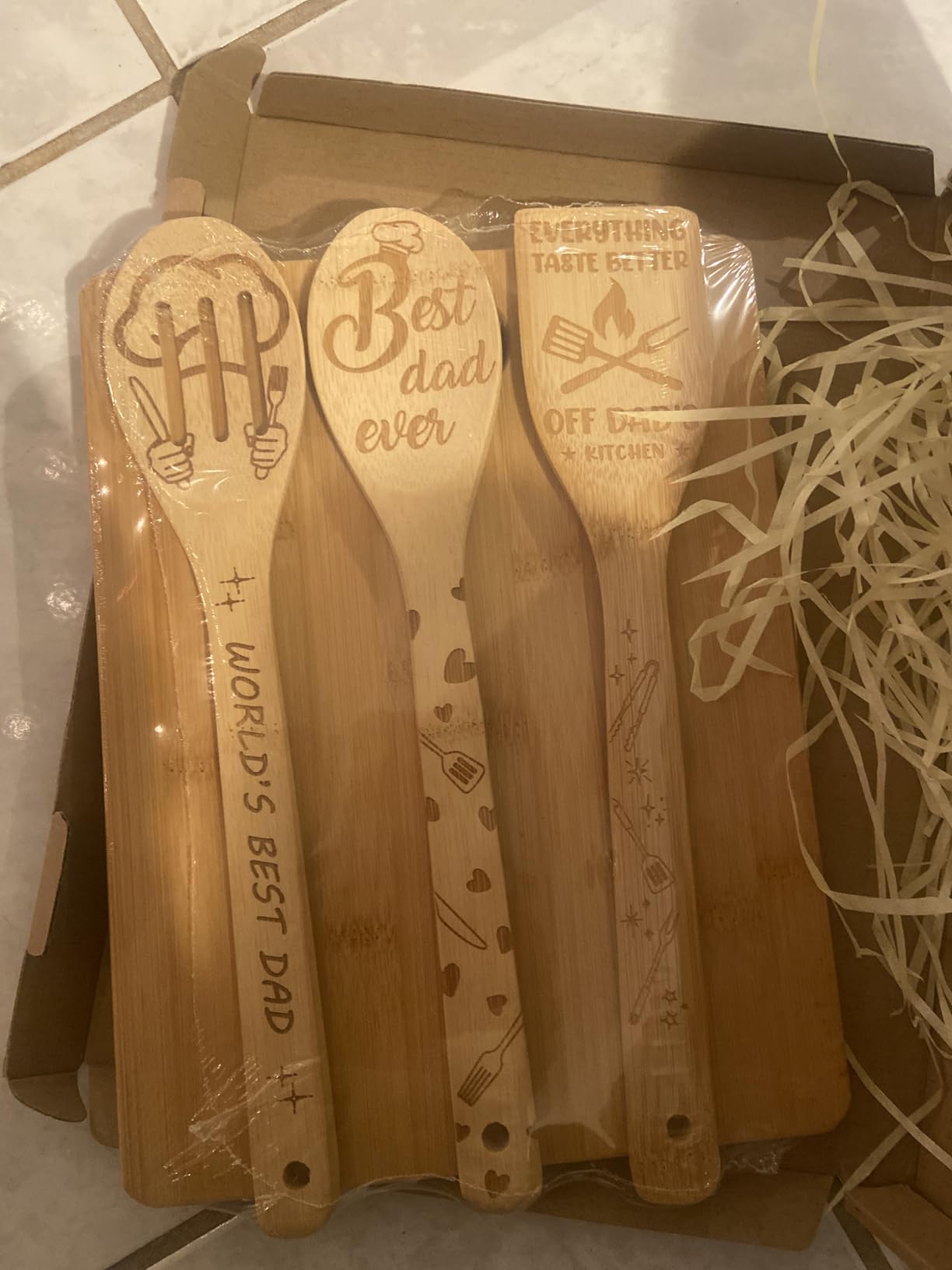 Birthday Gifts for Mom, 'Recipe for a Special Mom' Cutting Board Set | 4-Piece Engraved Bamboo Mom Mother Mommy Cutting Board Set from Daughter or Son for Birthdays, Christmas, Mother's Day customer photo 1