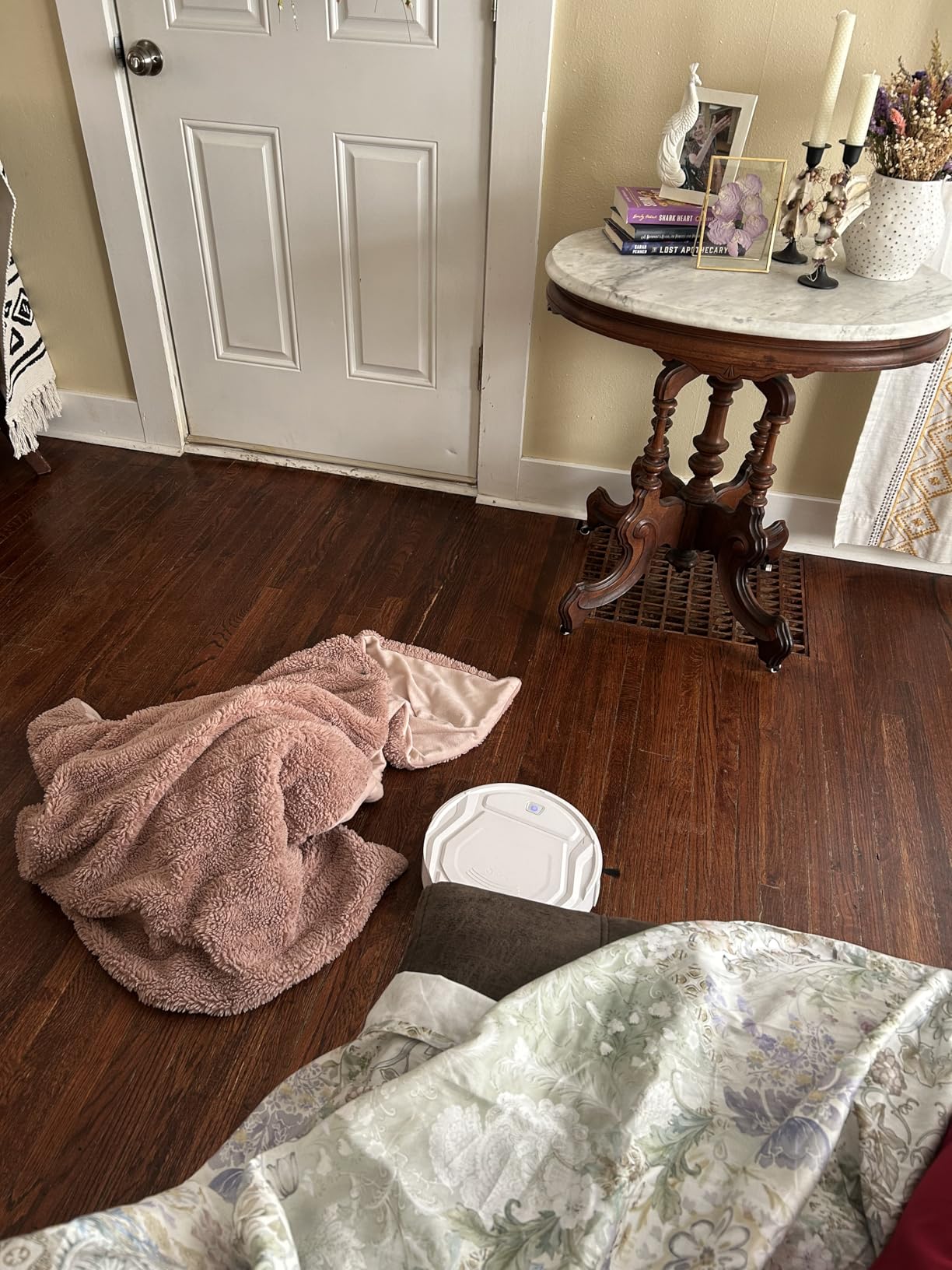 Lefant M210 Pro Robot Vacuum with Powerful Suction, 6 Cleaning Modes, 120 Mins Runtime, Quiet, Self-Charging, Voice Control, Ideal for Pet Hair and Hard Floor, White customer photo 1