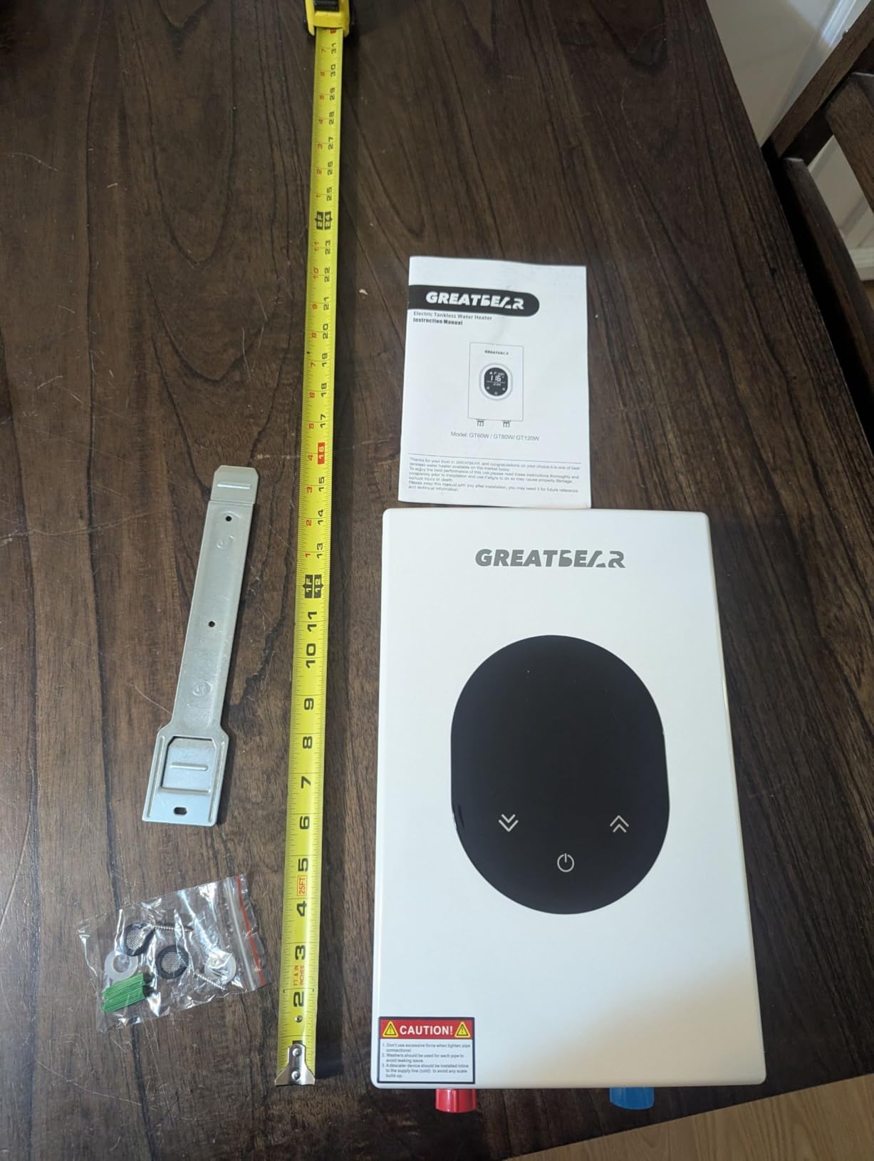GREATBEAR 12KW Electric Tankless Water Heater, 240V Self-Modulating customer photo 1