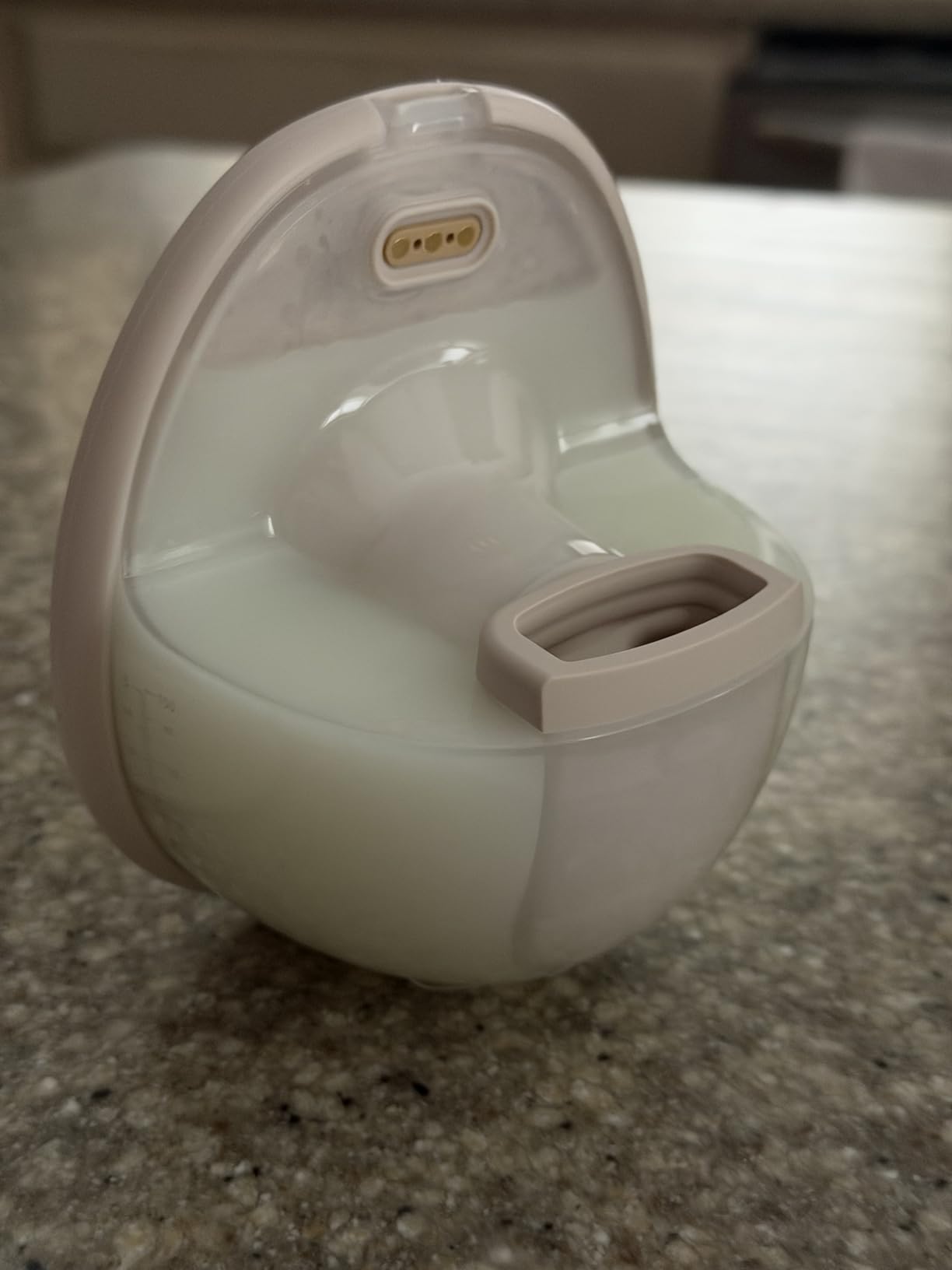 eufy Security Heated Wearable Breast Pump S1, HeatFlow, Hands-Free | HeatFlow, App DIY Rhythm, Powerful 300mmHg, 30% More Output, 46dB Quiet, BPA-Free customer photo 1