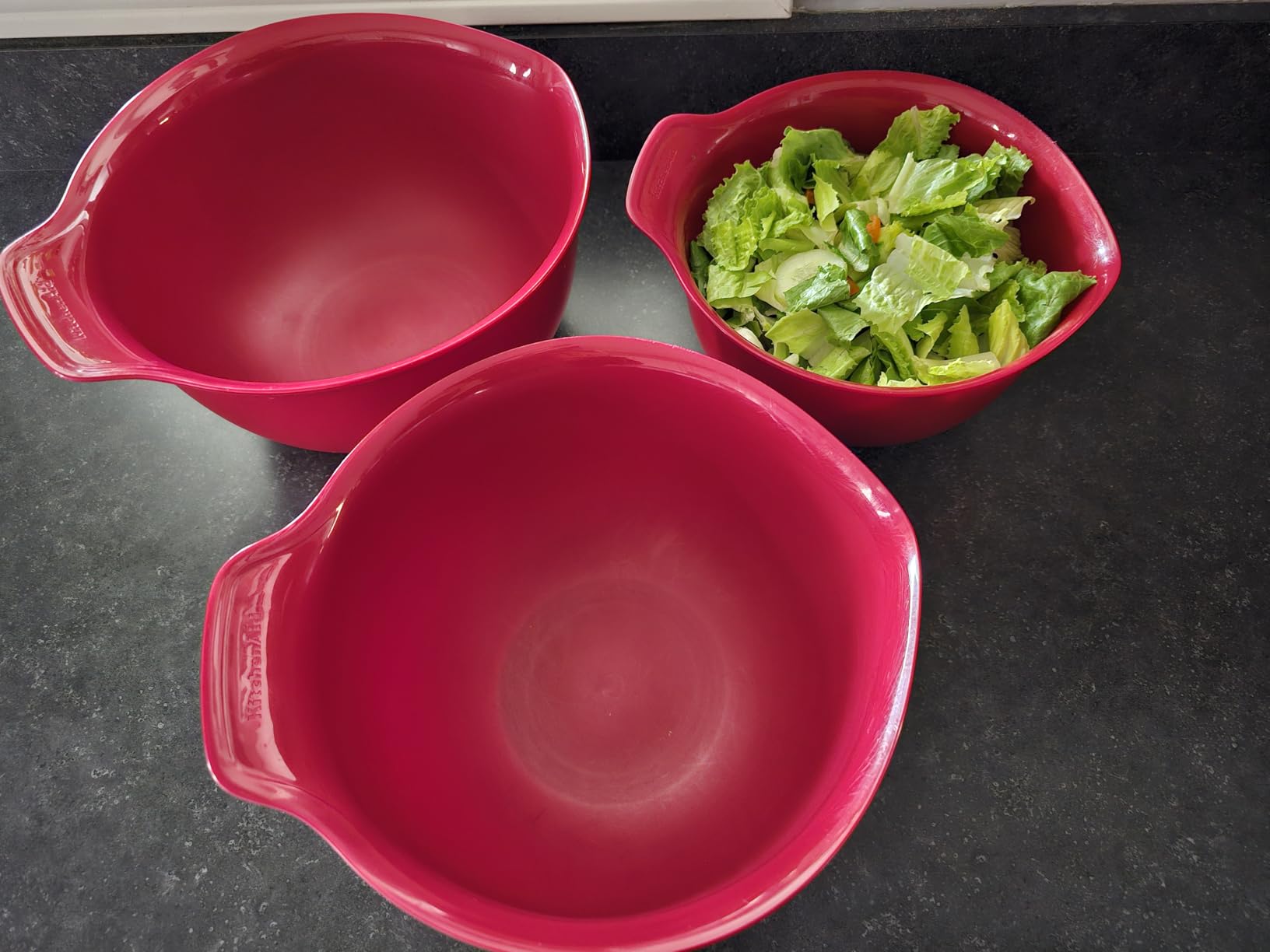 KitchenAid Stainless Steel Mixing Bowls, Set Of 3 customer photo 1