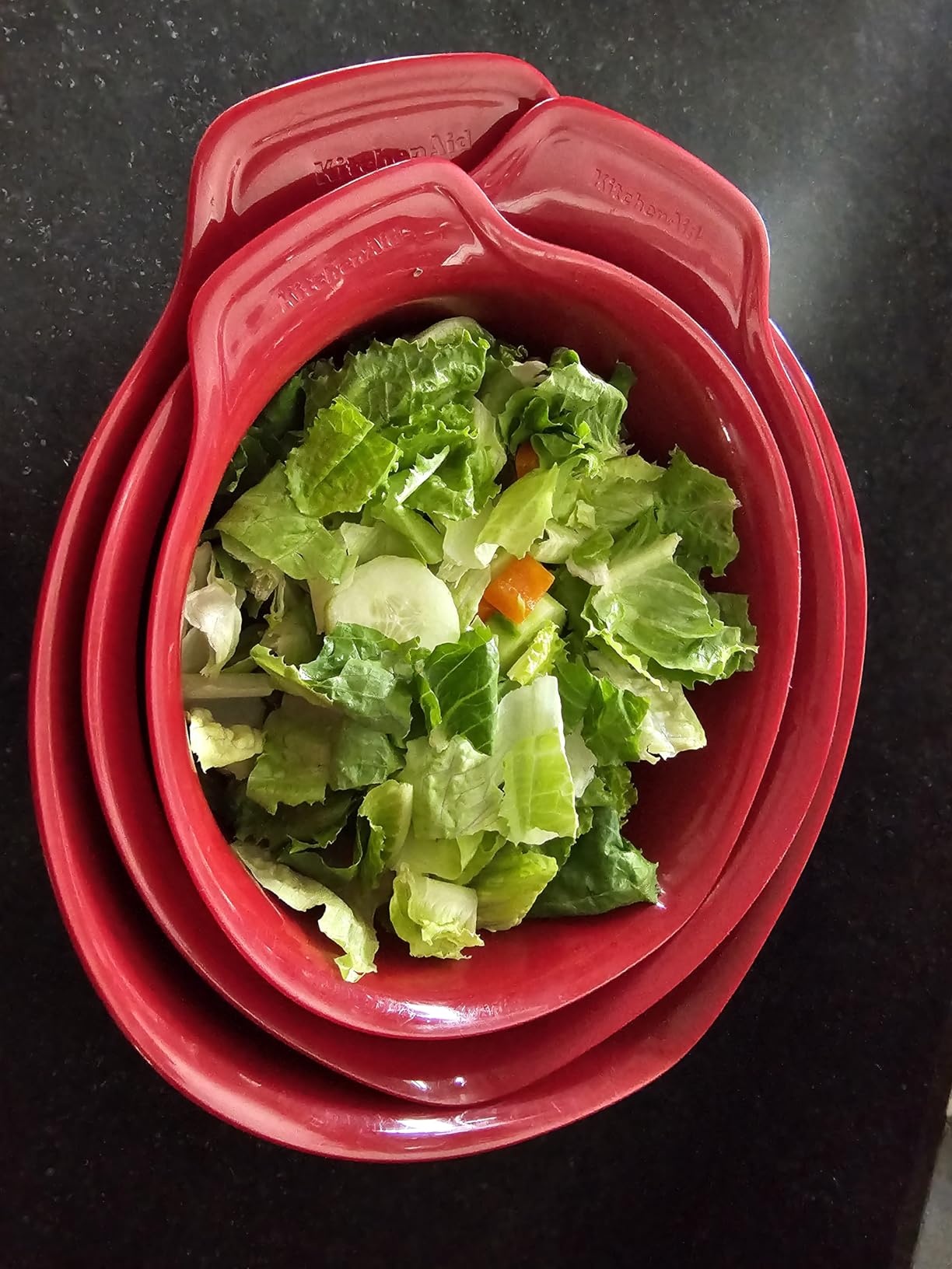 KitchenAid Stainless Steel Mixing Bowls, Set Of 3 customer photo 2