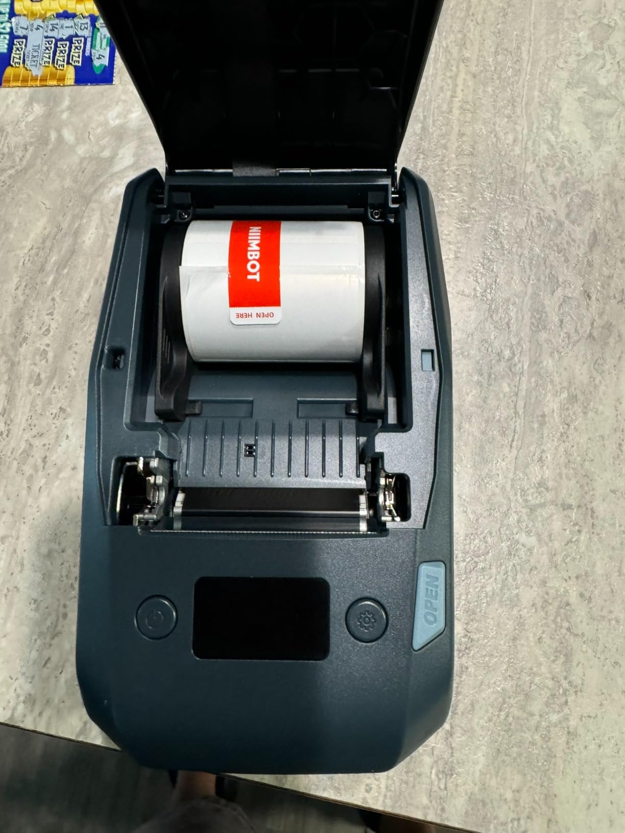 NIIMBOT M2 Thermal Transfer Label Maker, Label No Fading for Office Lab Use customer photo 1