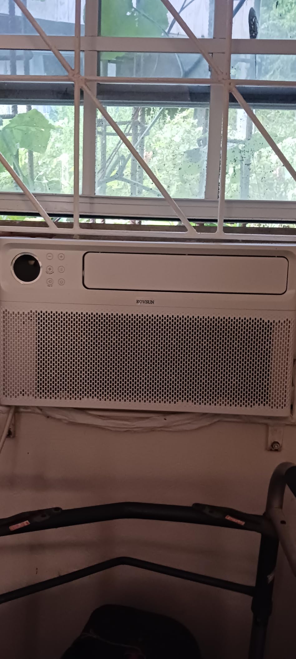 ROVSUN 8000 BTU Window Air Conditioner with Inverter Compressor, AC Unit for Window with Remote Control, Timer Function & Pre-Installed Side Panels for Easy Operation & Installation, 115V/60Hz customer photo 1