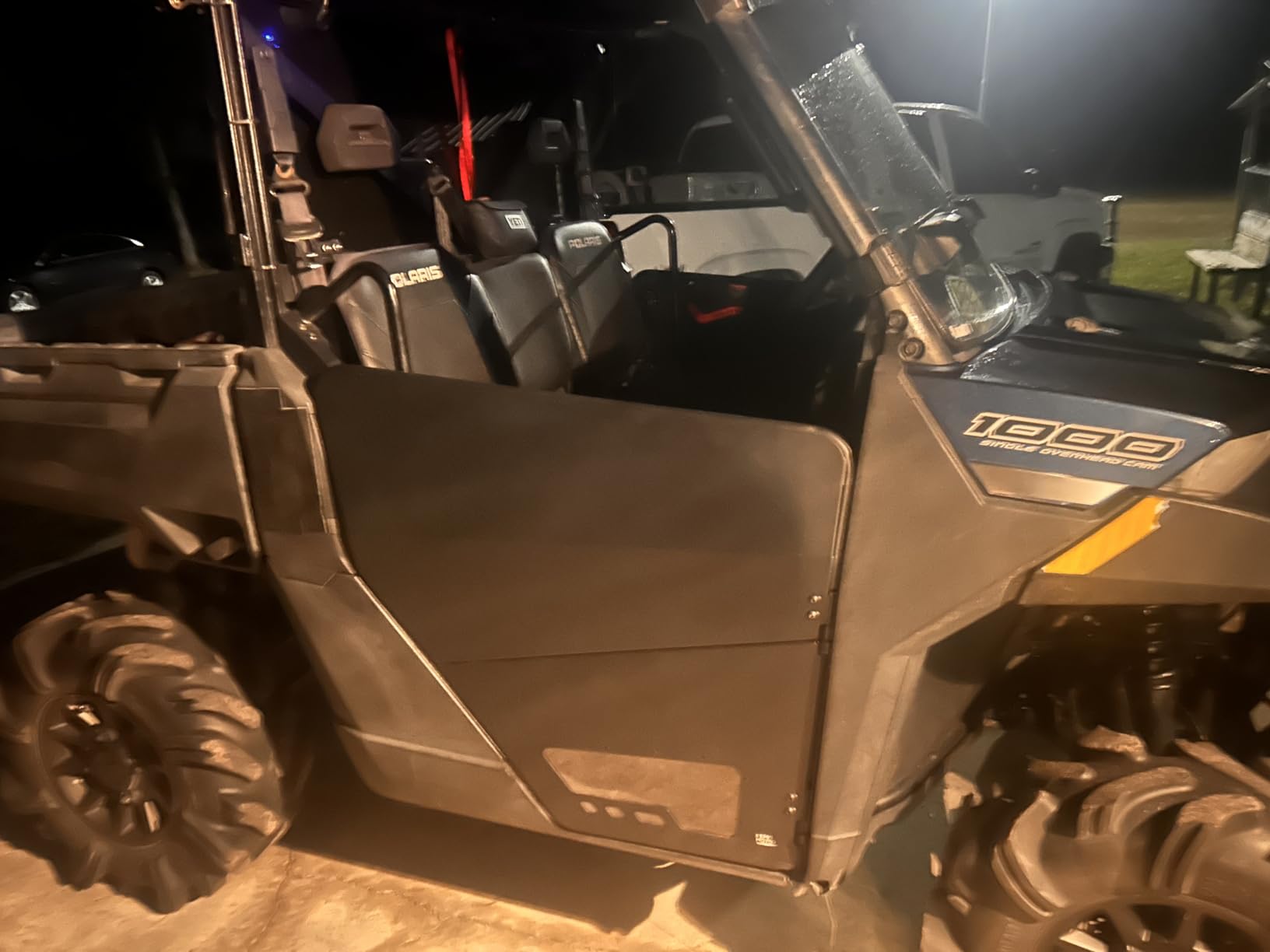 KEMIMOTO Half Doors with PC Window Compatible with Ranger XP 1000 | Heavy Duty Aluminum, Compatible with Polaris Ranger XP 1000 2018-2026, Ranger 1000 2020-2026, Lower Door Panels customer photo 1