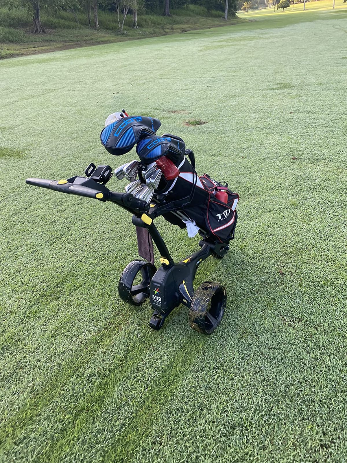 MGI Zip X1 Electric Golf Cart - 36 Hole Battery - (GPS Phone) customer photo 1