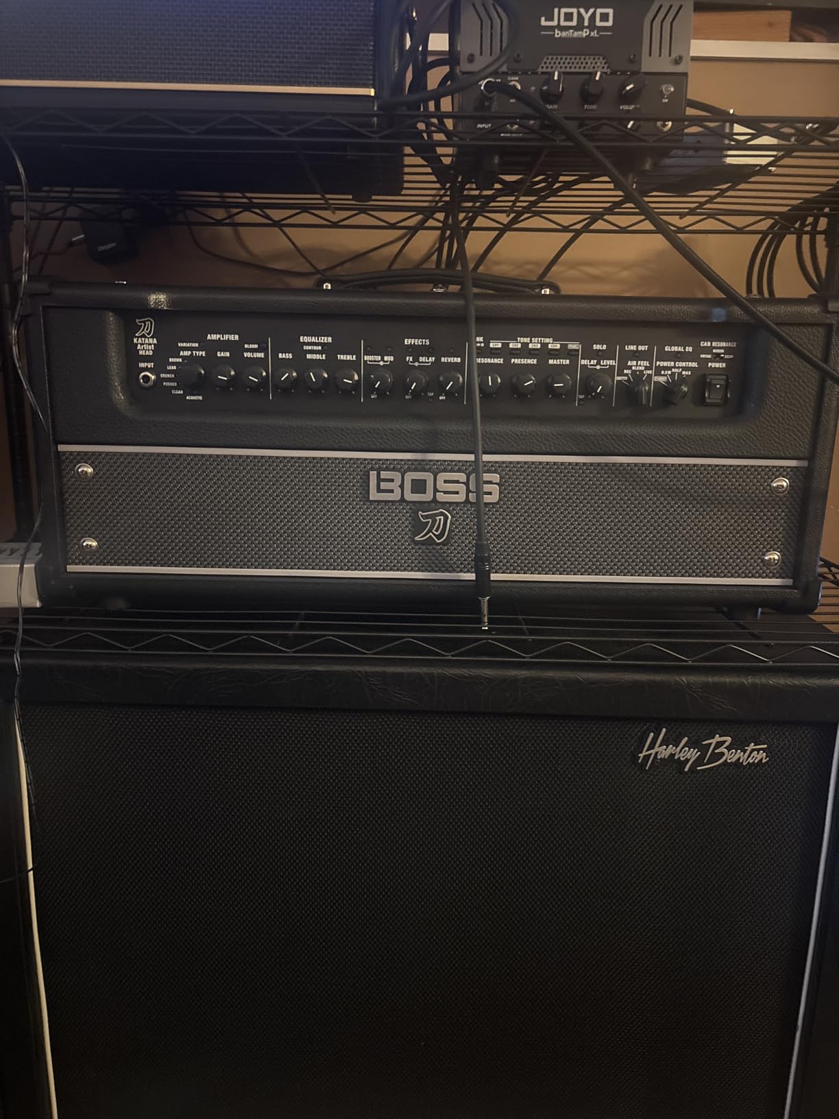 BOSS Katana Artist Head Gen 3 Guitar Amplifier | Flagship 100-Watt Amp Head | Evolved Tube Logic Sound | Sophisticated Tone Tools | Advanced Performance Features customer photo 1