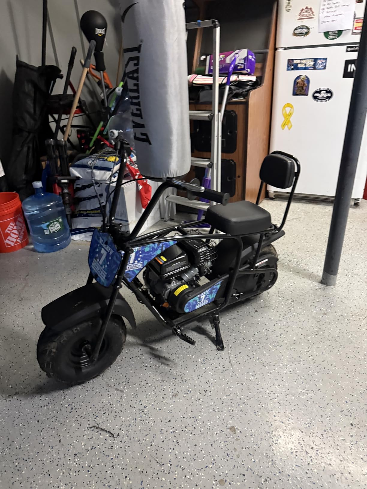 Oryxearth 99CC 4-Stroke Mini Bike, Gas Powered | EPA Approved Engine, Off-Road Tire for Kids, Speed Up 28 Mph, Weight Support Up to 185 LBS customer photo 2