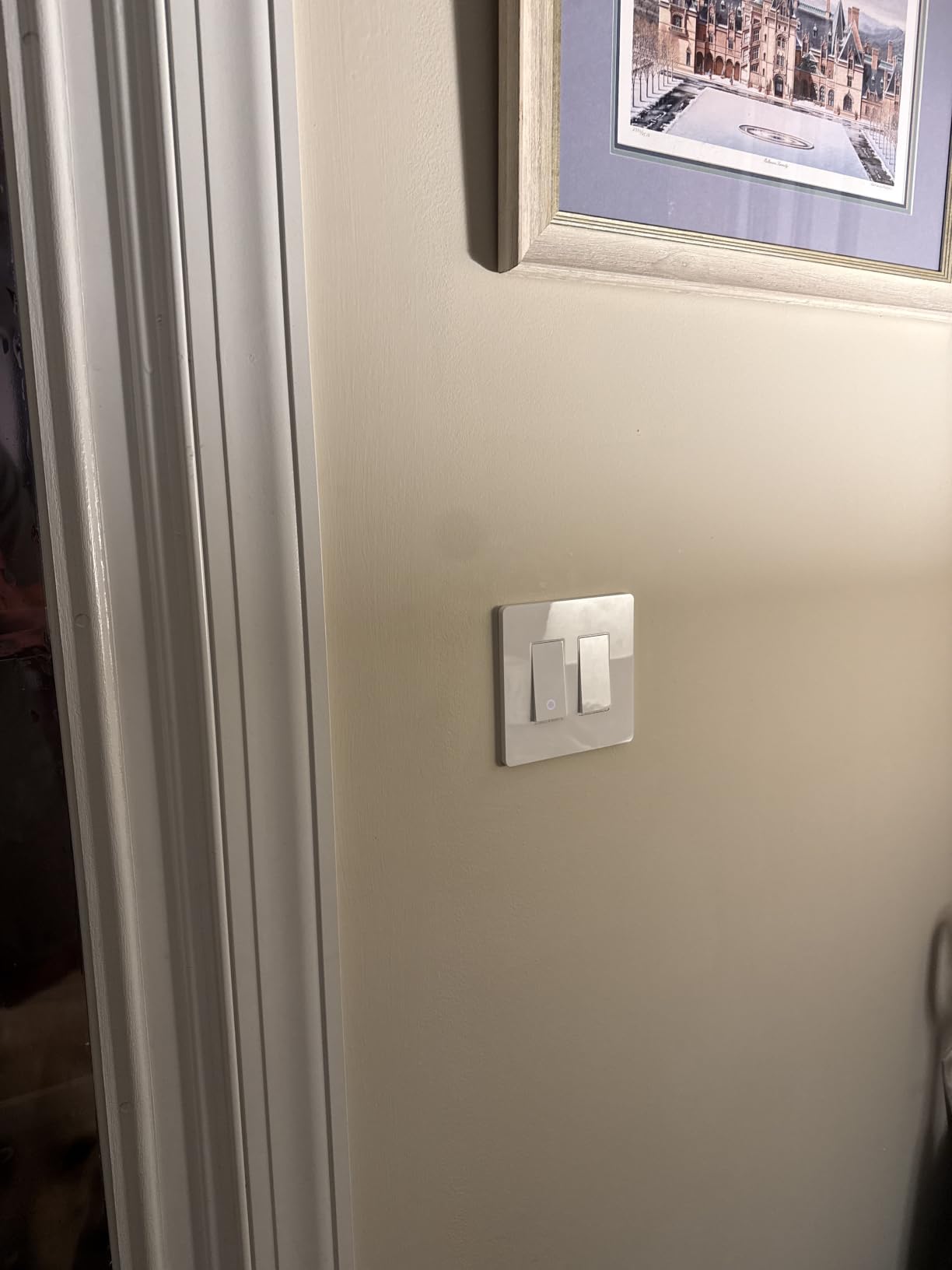 Kasa Smart Switch 2-Gang HS200-2, Single Pole,Neutral Wire Required, 2.4GHz Wi-Fi Light Switch Compatible with Alexa and Google Home, UL Certified, No Hub Required, White customer photo 2