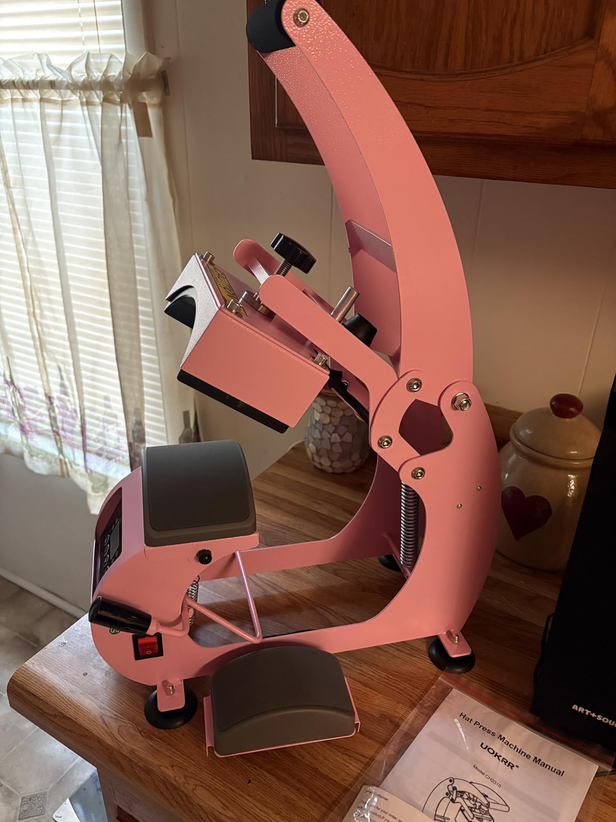 Hat Press, Hat Heat Press Machine for Caps with 2 Platens | Easy to Use at Home, Precise Temp & Timer Control, Heat Up Fast & Evenly. Cap Press for HTV, Sublimation, Heat Transfer Vinyl customer photo 2