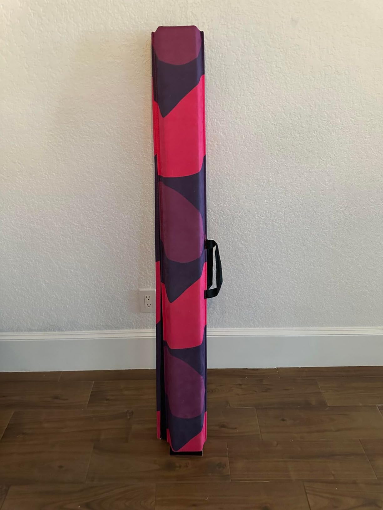 Marfula 6 FT / 8 FT / 9 FT Folding Gymnastics Beam Foam Balance Floor Beam with Suede Cover and Carry Bag customer photo 1