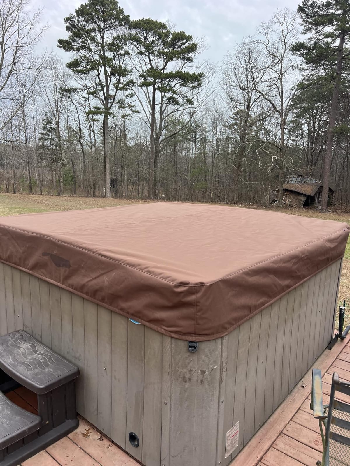 BeyondNice Durable, Replacement Hot Tub Cover | Custom Made Spa Cover | 5 Year Warranty | Insulating Foam Cores 4, 5 or 6 inches Thick | Hot Tub Cover Sizes up to 96 x 96 inches customer photo 1