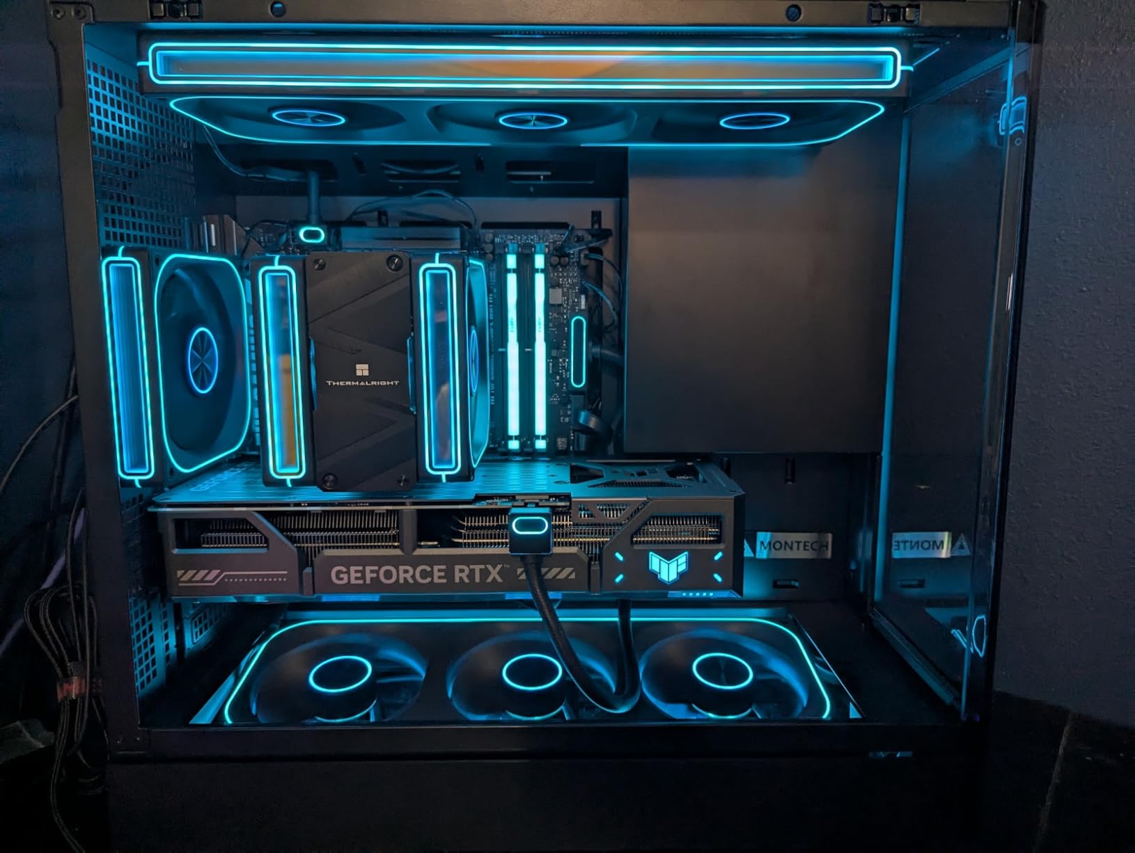 Thermalright Burst Assassin 120 EVO Dark CPU Air Cooler Brushed Black Top, 6 Heat Pipes with PWM Quiet Fan CPU Cooler, for AM4/ AM5/Intel lga1851/1700/1150/1151/1200, Dual PWM Fans PC Cooling customer photo 2