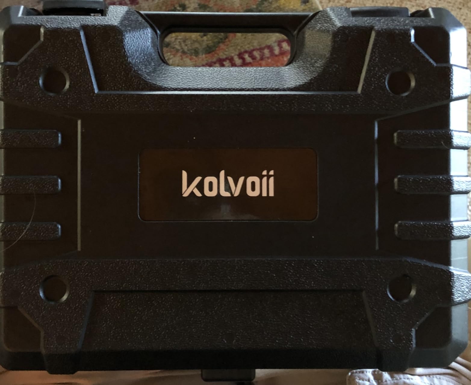 Kolvoii Pocket Hole Jig Kit, Adjustable Drill Guide, 1/2 to 3-1/8 in | Steel-aluminum jig; CNC-machined guide; HSS drill bits; Carrying case; Accurate pocket hole joints customer photo 2