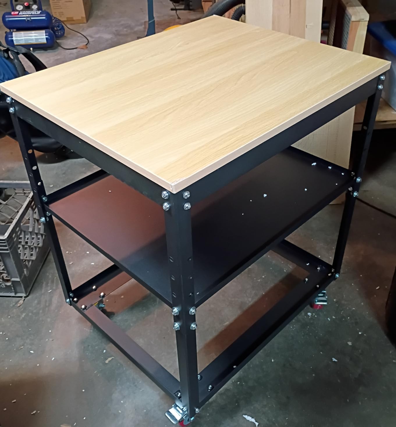 Planer Stand,500 lbs Load Capacity Planer Table with Wheels, Height Adjustable Power Tool Stand, for Most Planers, Saws, Bench-top Machines, Power Tools customer photo 1