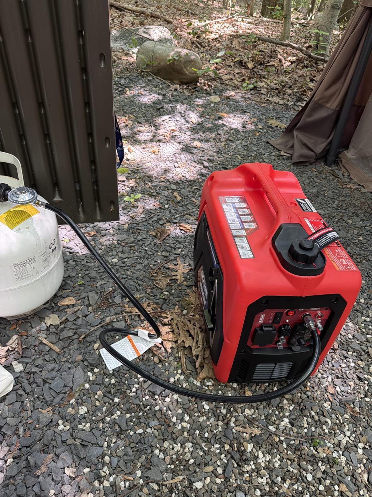 ERAYAK 4500W Dual-Fuel Portable Inverter Generator for Home Use, Camping Outdoor, 30A RV Ready, Auto Switch, Gas and Propane Powered, EPA, CO Sensor, Parallel Ready, Compact Design customer photo 1