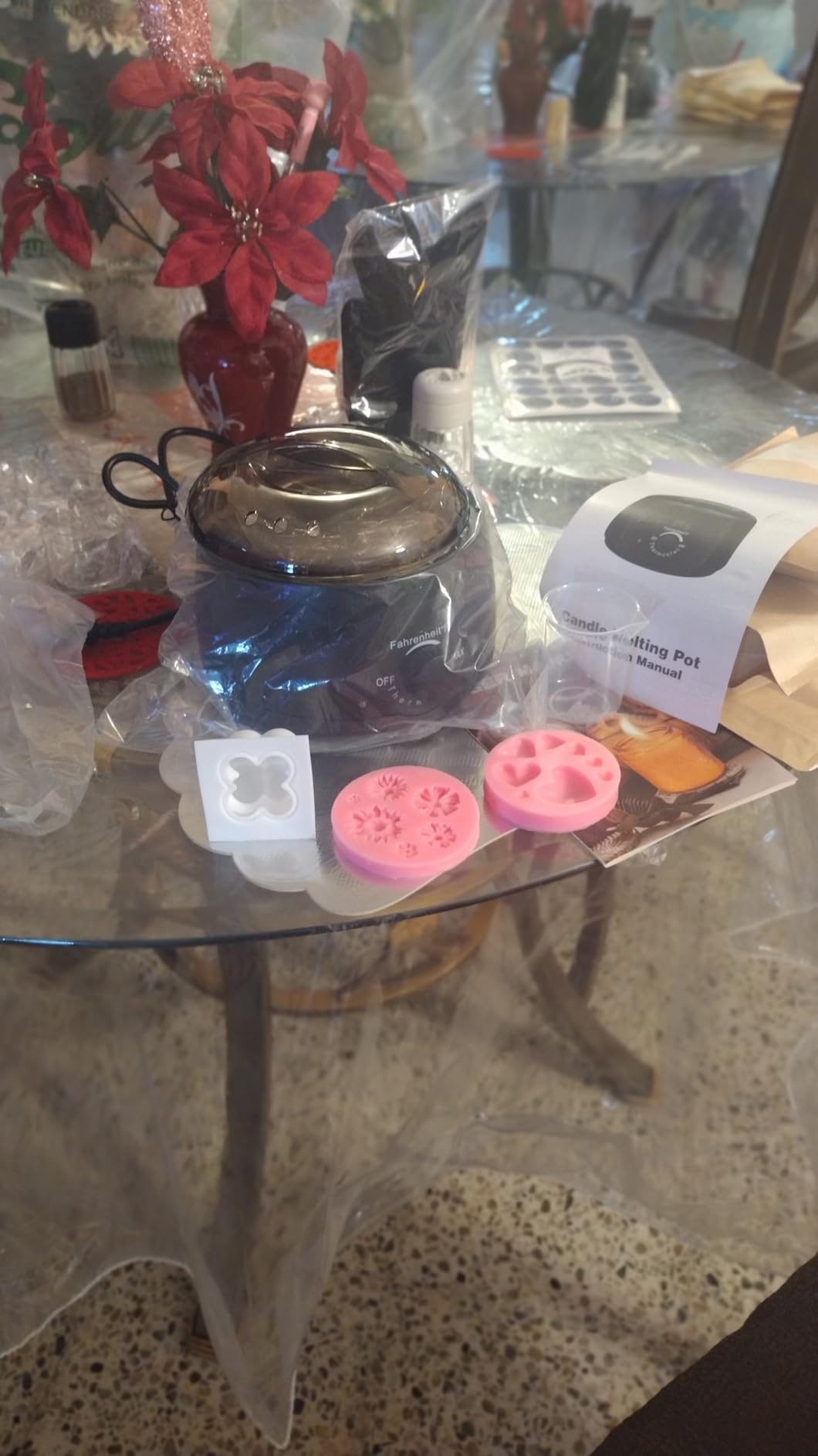 WITOROR Candle Making Kit, Scented Candles Making Kit for Adults DIY | Candles Making Kit Supplies with Digital Soy Wax Melt Warmer Candle Making Complete Kit for Adults Beginners Starters customer photo 2
