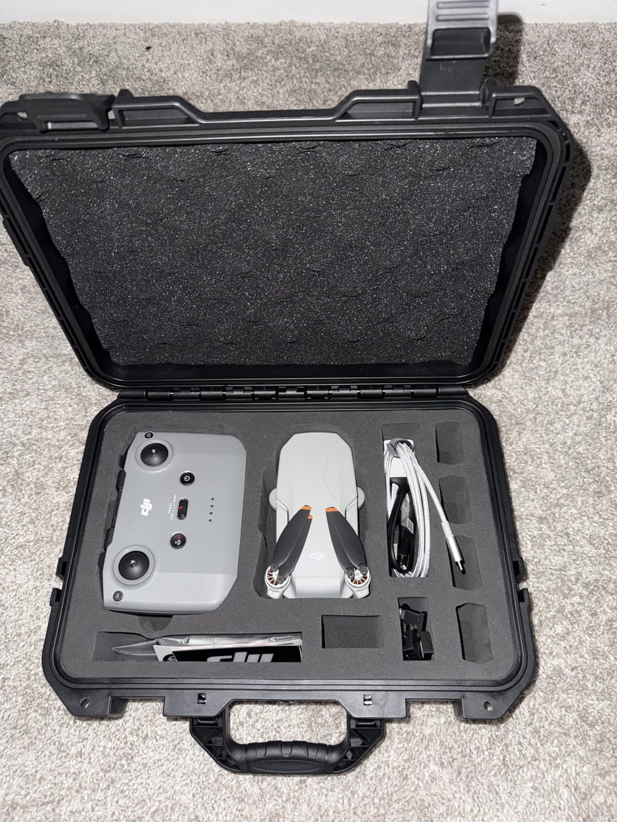 Mini 4K Case, IP67 Waterproof Hard Travel Carrying Case for DJI Mini 4K/ 2/2 SE Fly More Combo Drone & Accessories customer photo 2