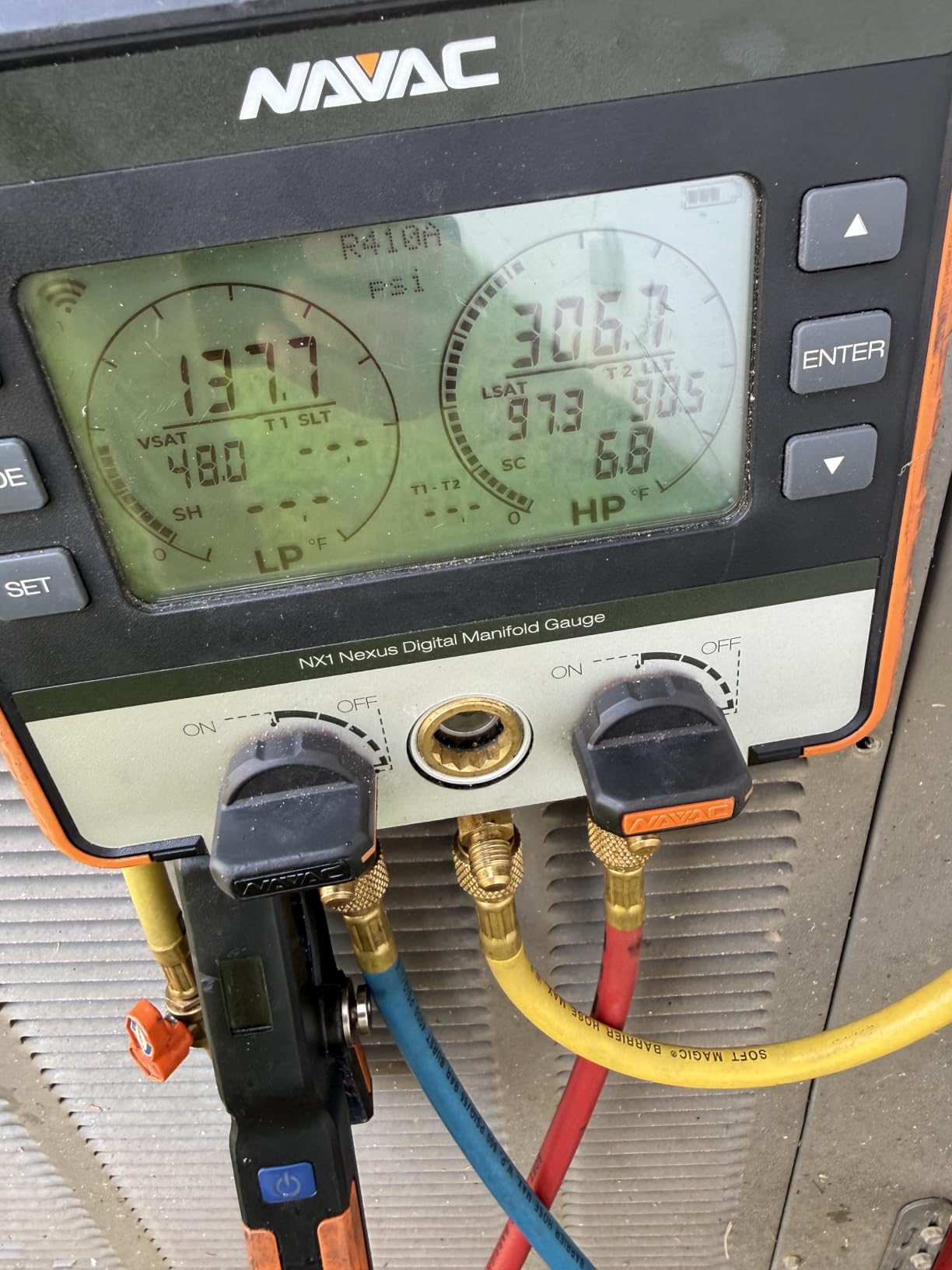 NAVAC NX1 Nexus Digital Manifold Gauge - Bluetooth, A2L Compatible customer photo 1