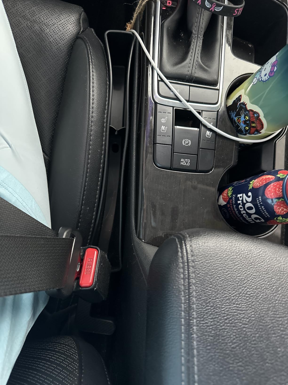 Car Seat Gap Filler Organizer, Car Accessories with Phone Storage | Dual Slot Car Seat Gap Organizer Car Essentials For Women, Universal Fit Car SUV Truck - 2Pack Automotive Consoles Organizers customer photo 2