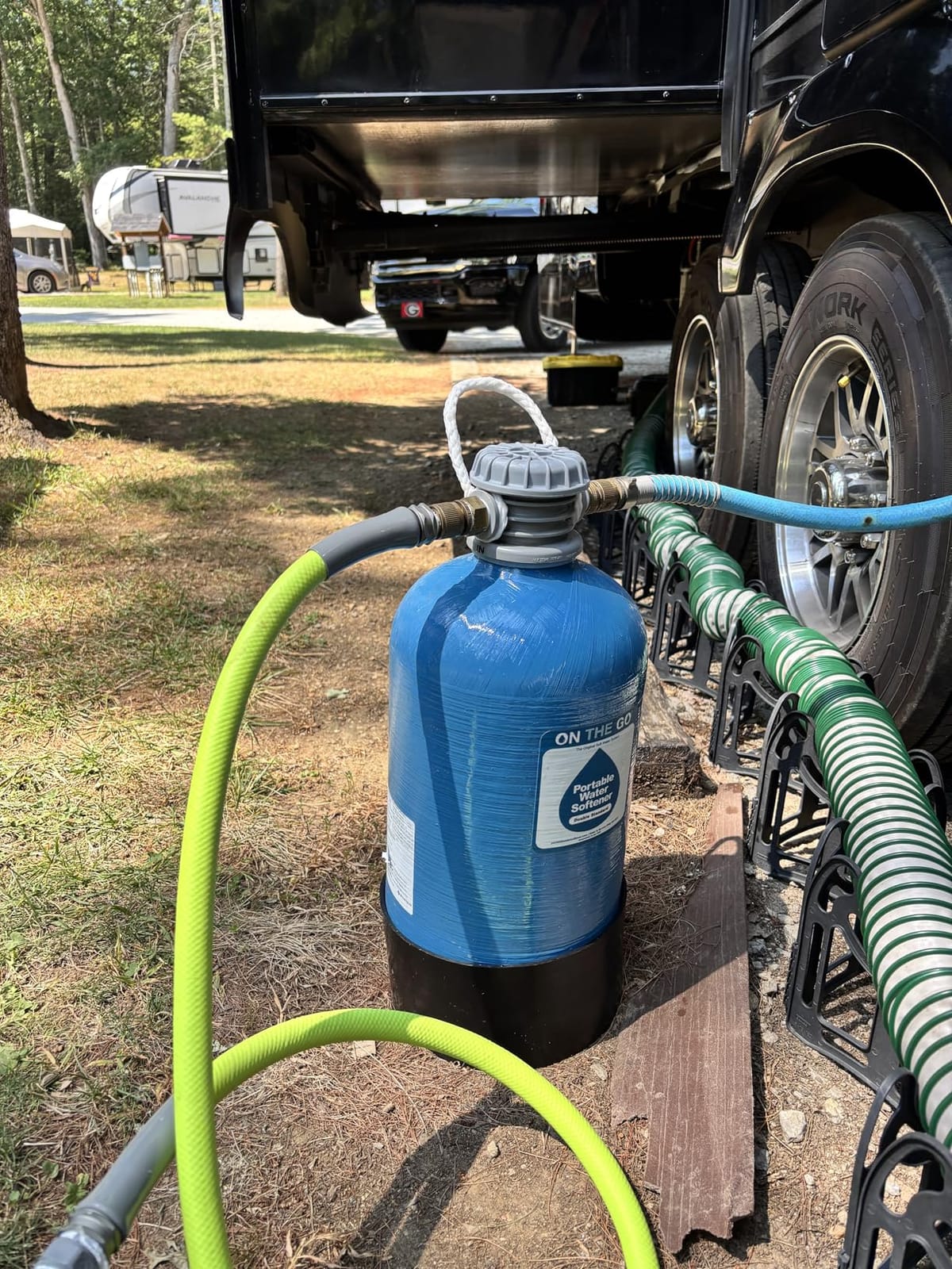 GoBluTech AR3, RV Water Filter System, 0.2 Micron Filter for Campers with Compact 5-inch Filters, 3 Stage Premium Filtration System, for RVs, Vans, and Boats - US Veteran Owned customer photo 1