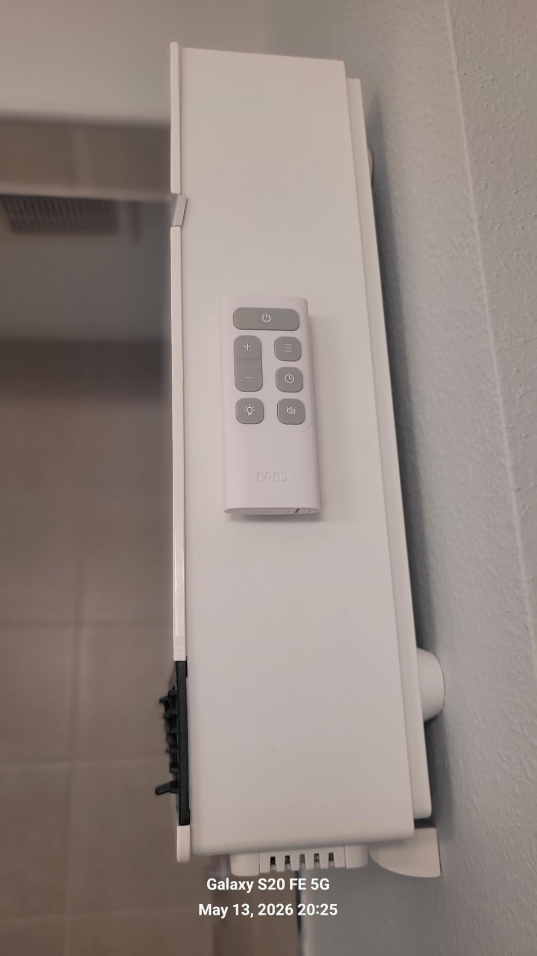 DREO Smart Electric Wall Heater for Indoor Use, Works with Alexa, Large Room | IP24 Wall Mounted Heater, 11.5 ft/s Heating, 28dB Quiet Operation, App and Remote Control, Digital Thermostat and ECO Mode customer photo 2