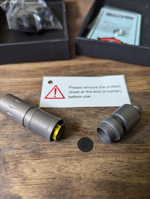 MecArmy X6 Titanium Mini Flashlight Rechargeable, EDC Small Flashlights with Quick Release Tail for Easy Access, LED Pocket Flashlight for Home Camping Outdoors customer photo 2
